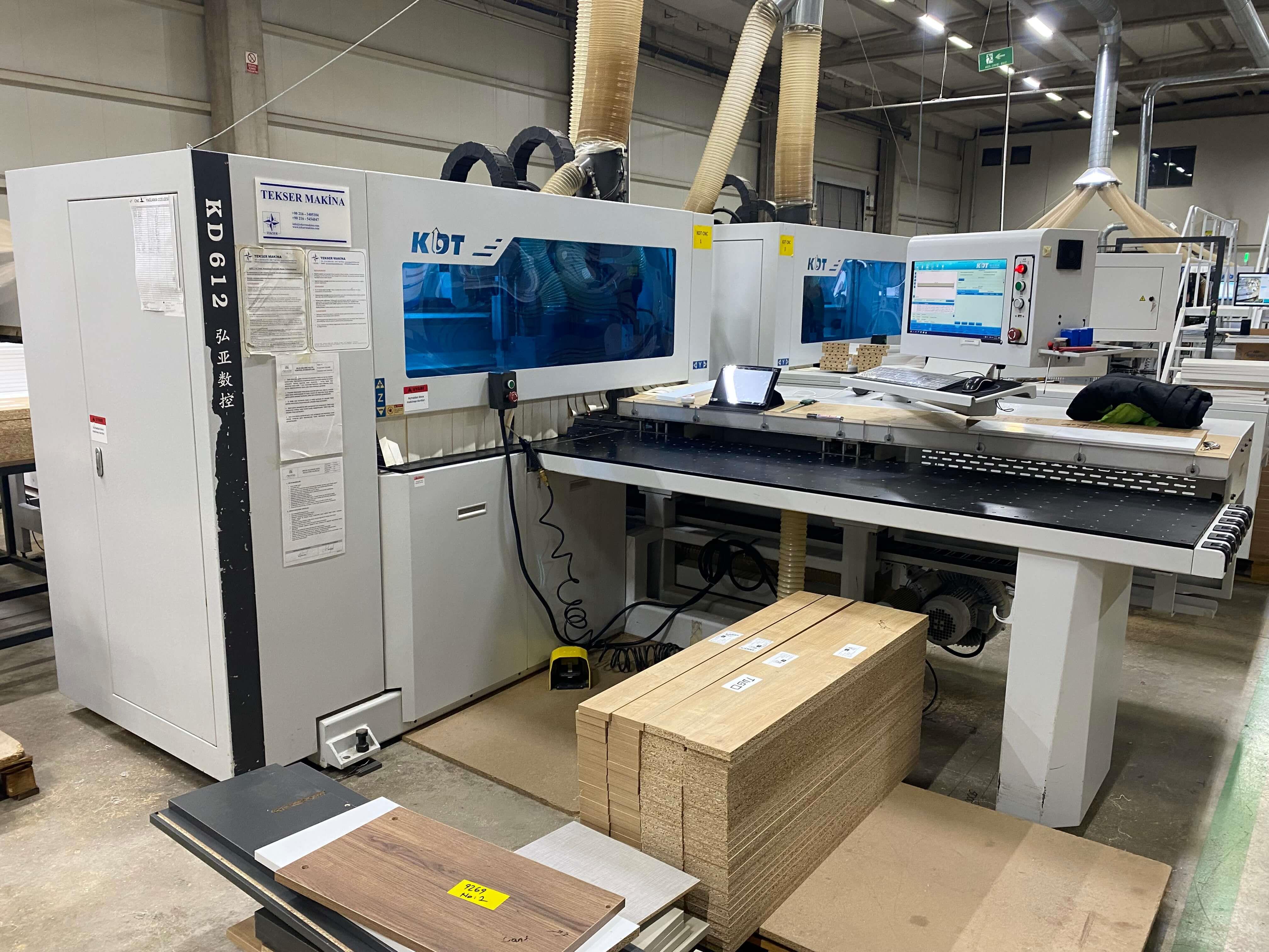 Kdt 612M 1+1 Cnc Delik Makinesi (2020)