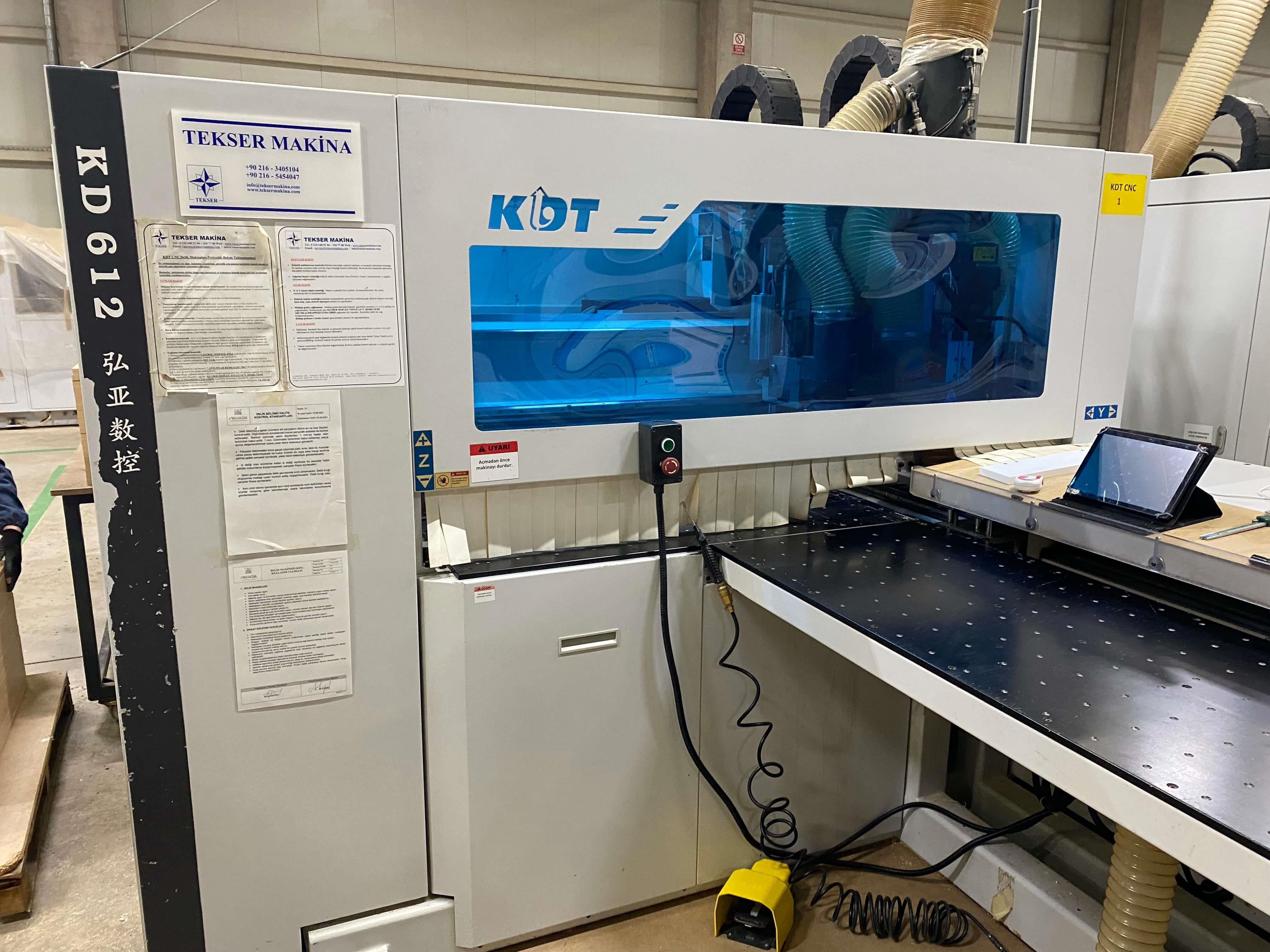 Kdt 612M 1+1 Cnc Delik Makinesi (2020)