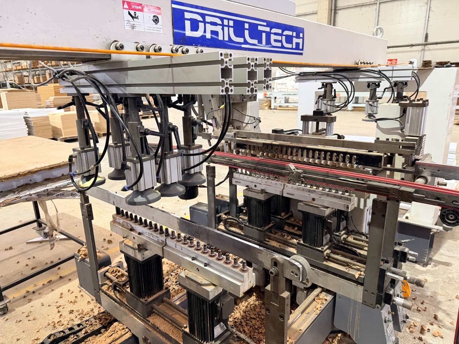 KDT DRİLLTECH 6052 5+2 Hat Tipi Çoklu Delik Makinesi (2015)