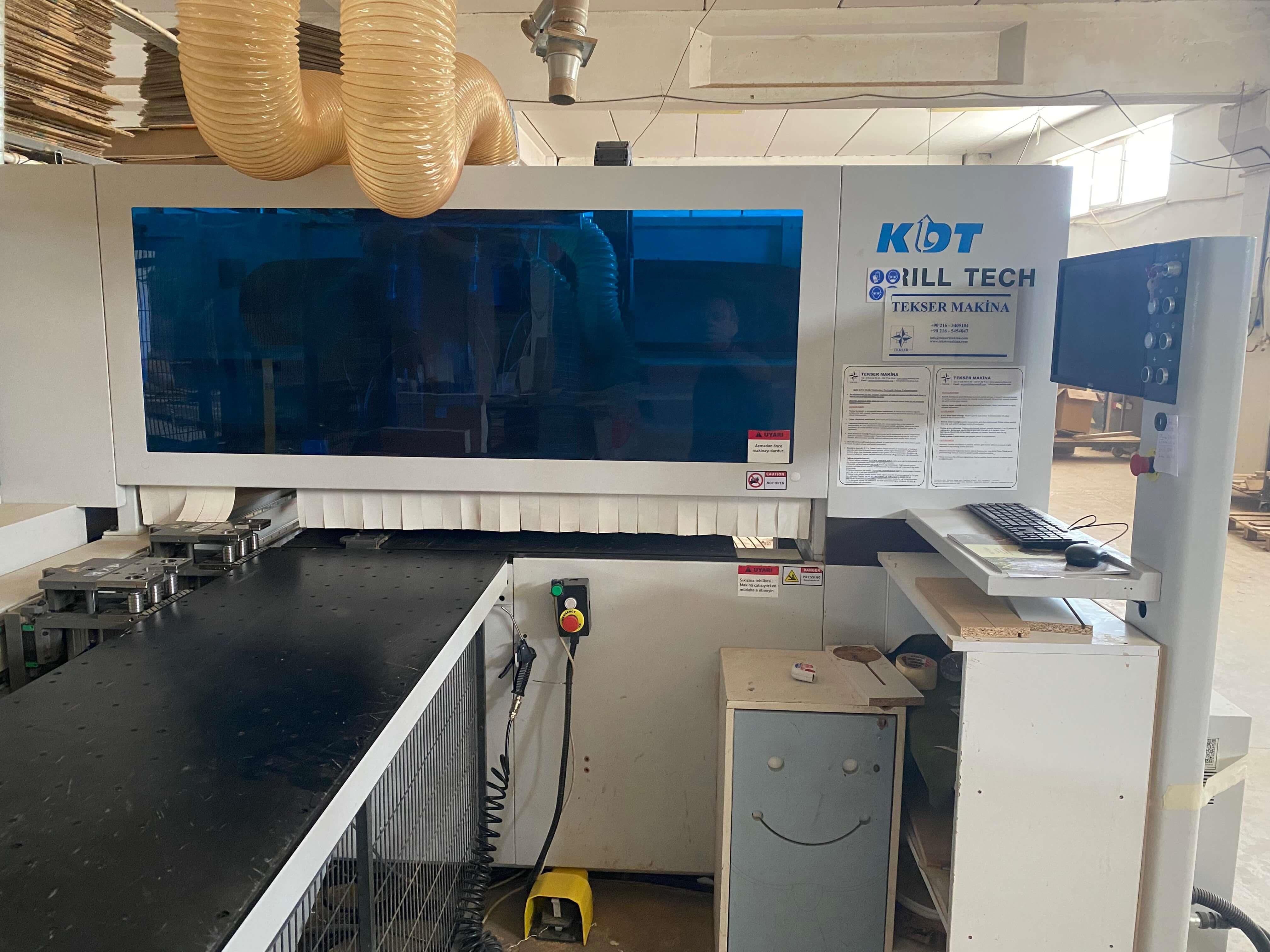 Kdt Kd-612 Ks 2+1 Cnc Delik Makinesi (2023)