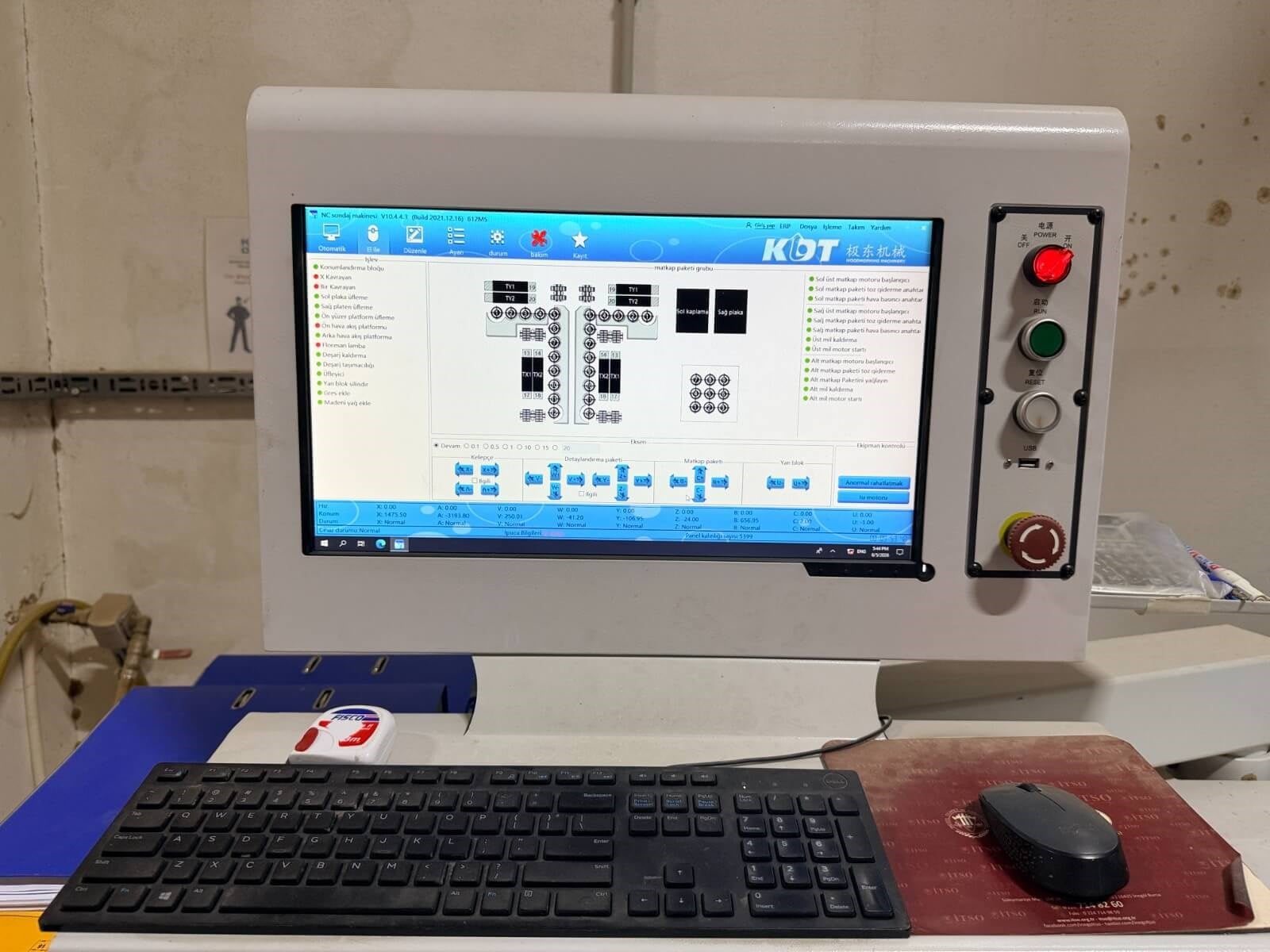 KDT KD 612 MS 2+1 Cnc Delik Makinesi (2021)