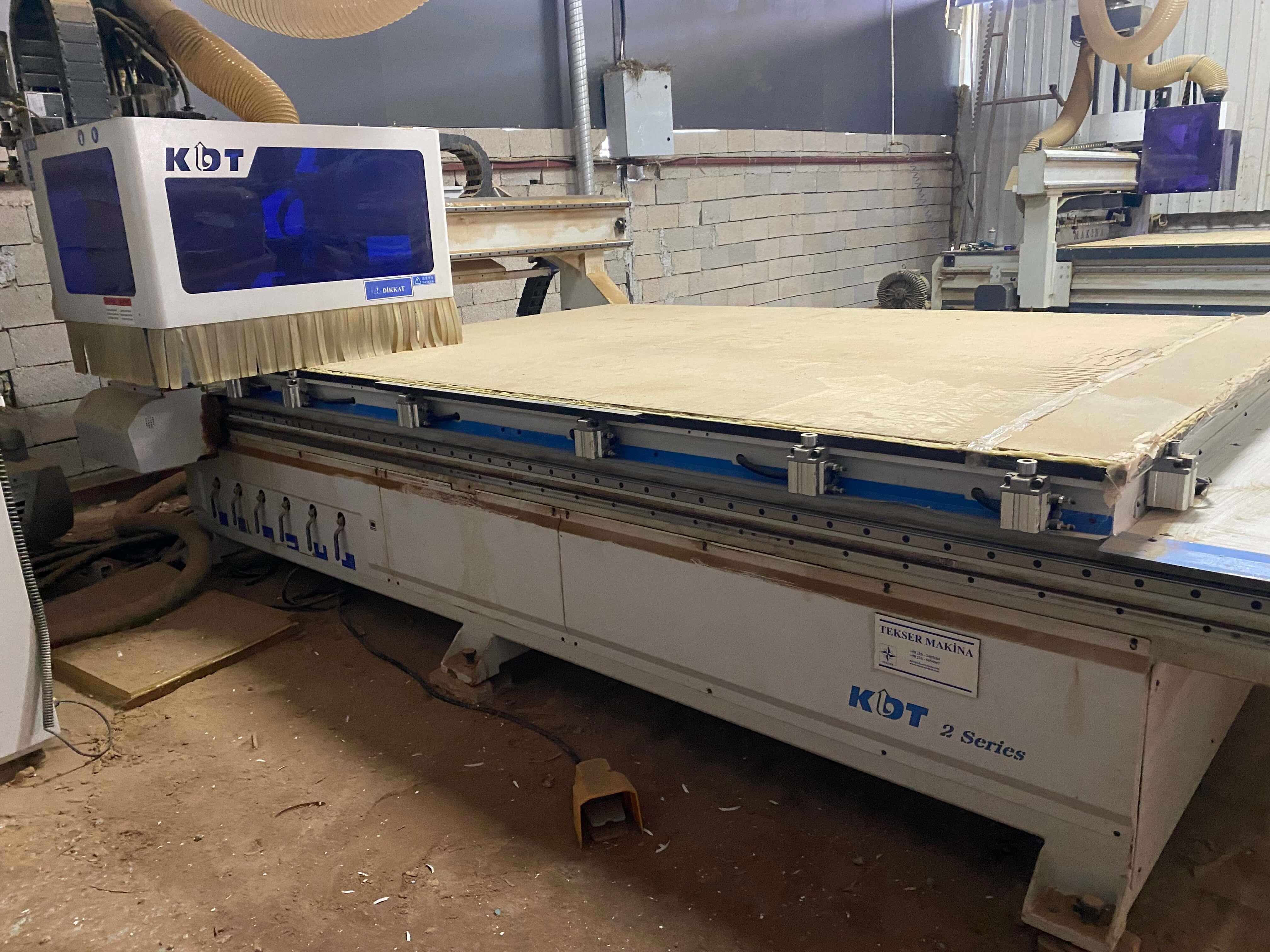 Kdt Kn 2710 E Düz Tabla Cnc Router Makinesi (2020)