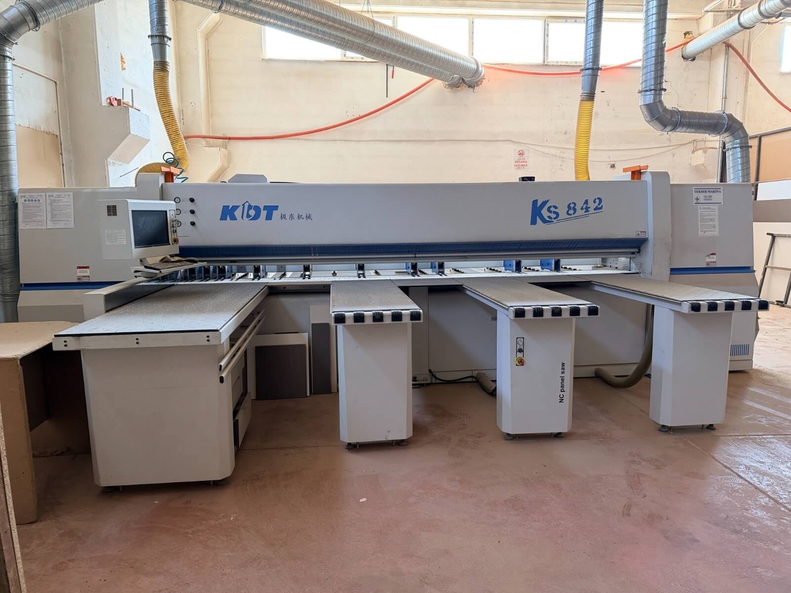 KDT Ks 842 Önden Yüklemeli Panel Ebatlama Makinesi (2022)