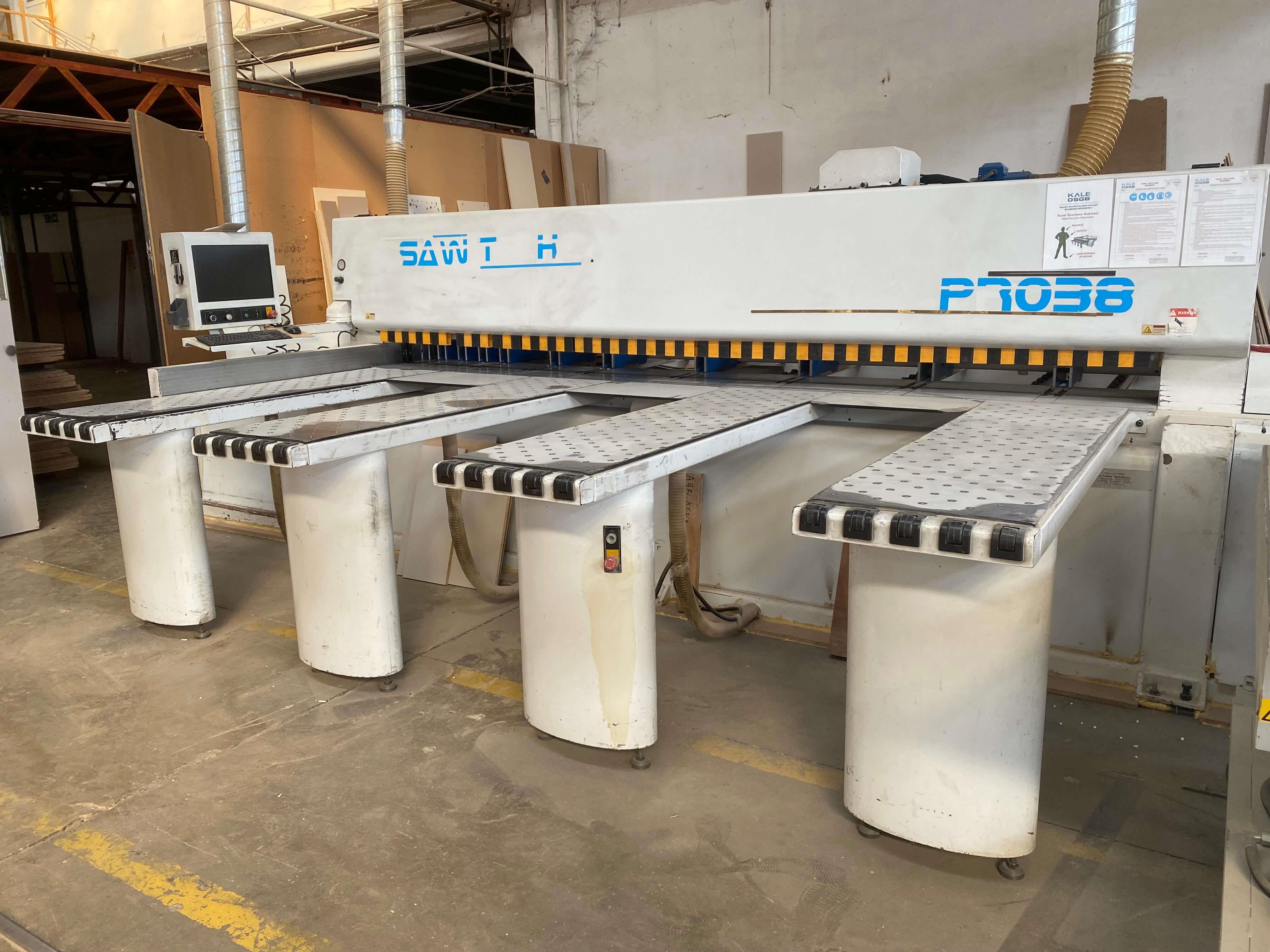 Kdt Sawtech Pr 38 Önden Yüklemeli Panel Ebatlama Makinesi (2014)