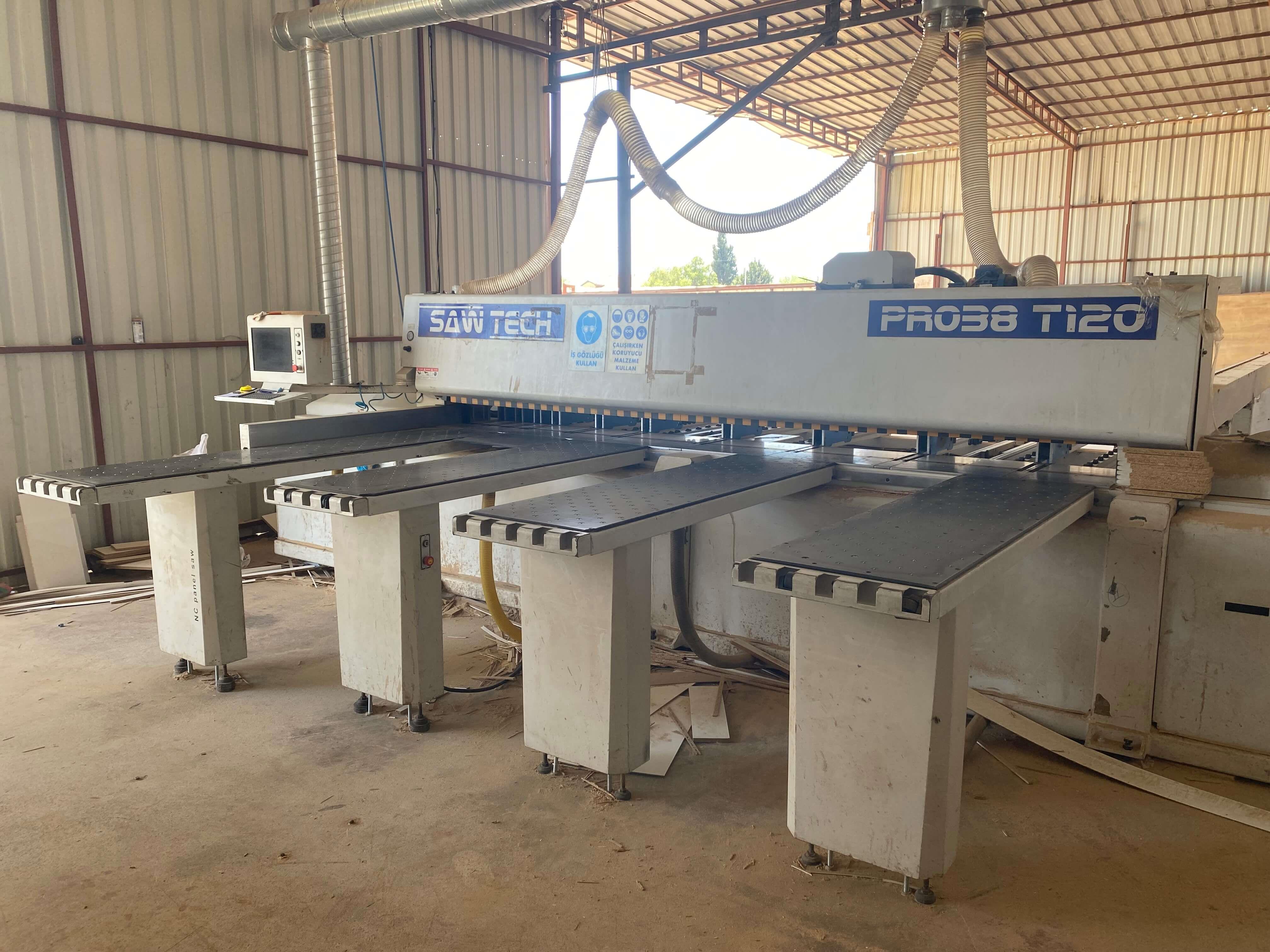 Kdt Sawtech Pro 38T Asansörlü Panel Ebatlama Makinesi (2016)