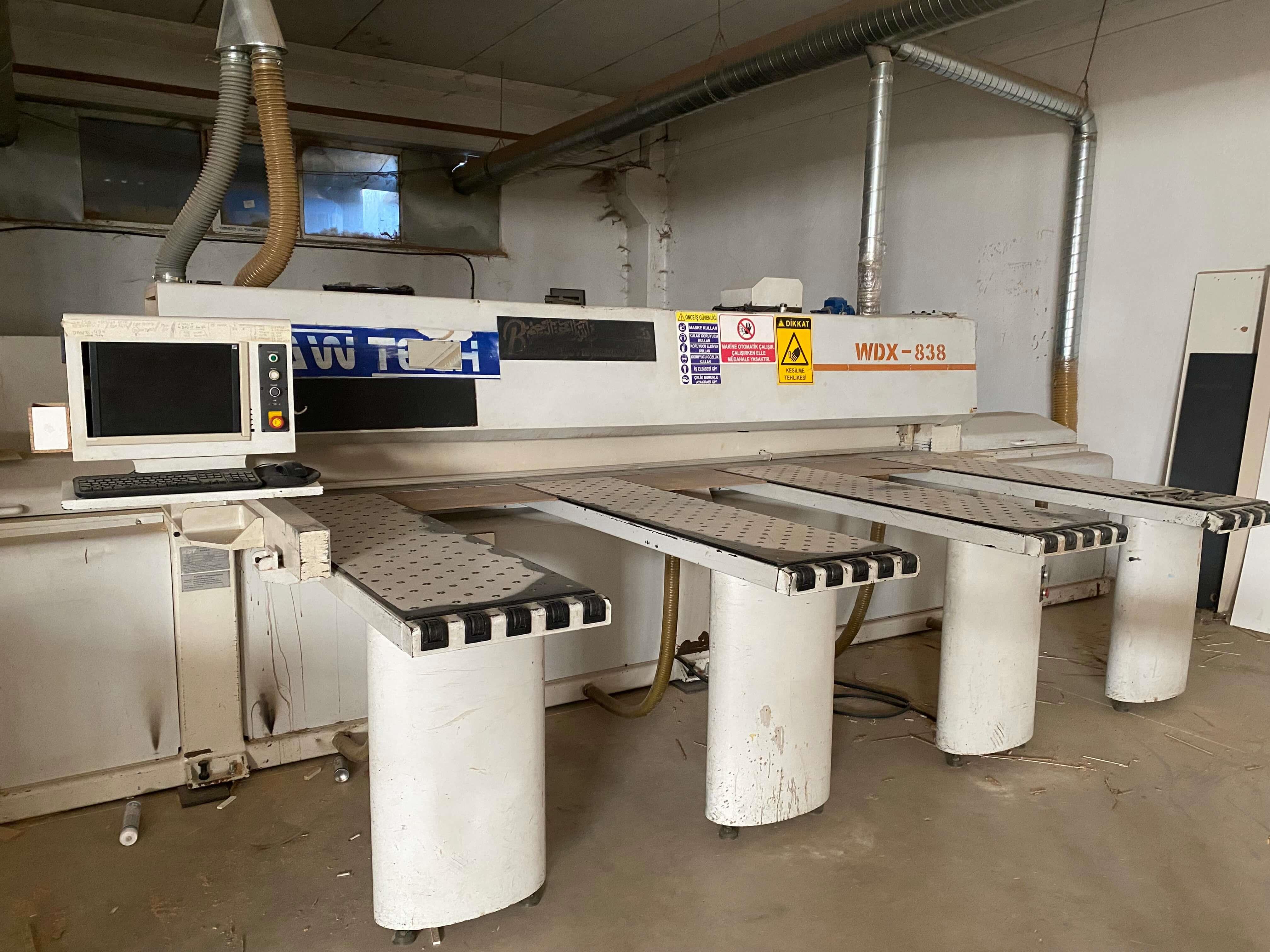 Kdt Wdx 838 Önden Yüklemeli Panel Ebatlama Makinesi (2014)