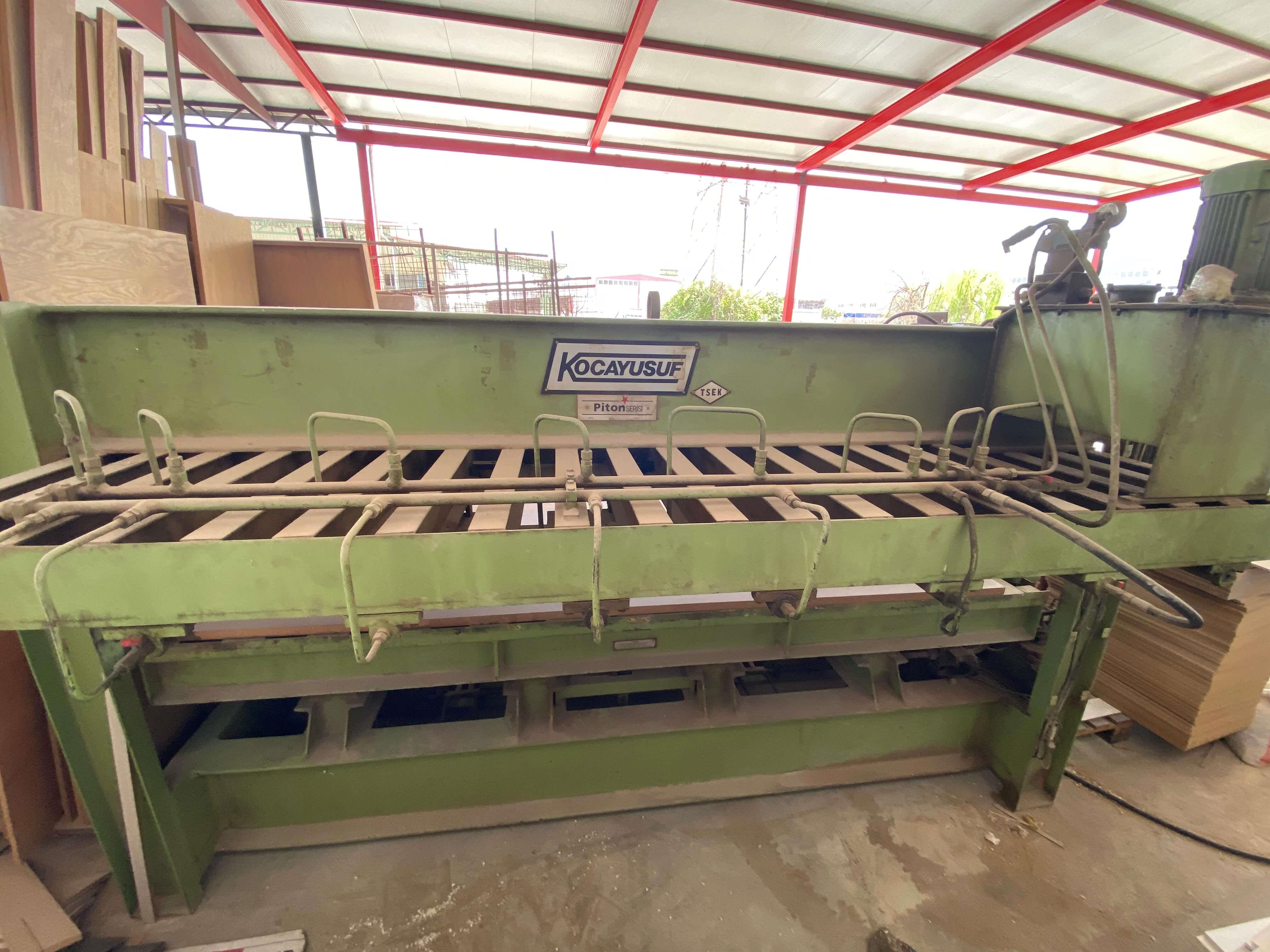 Kocayusuf Piton Serisi 130*300 Yan Ekleme Presi 