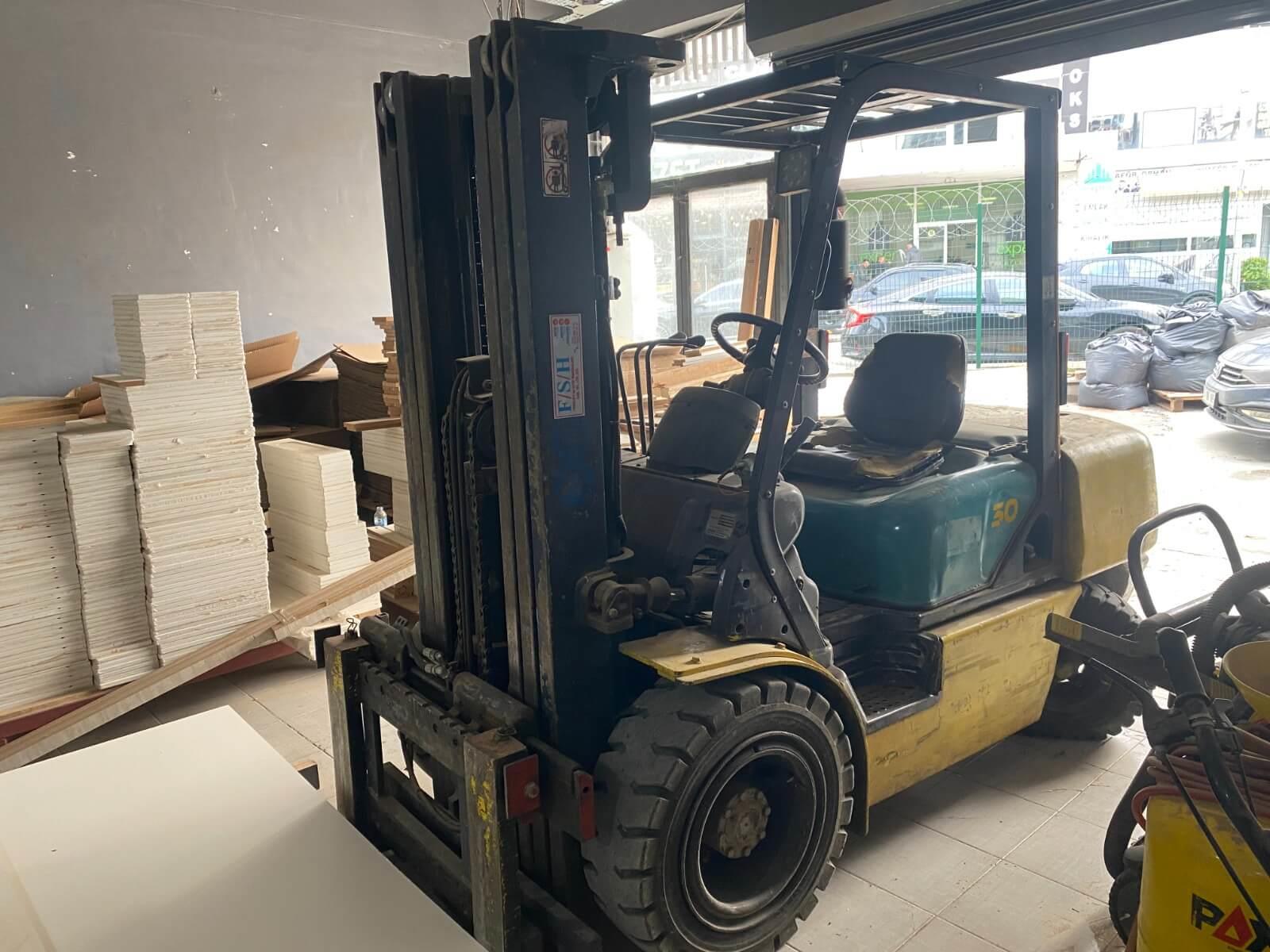 Komatsu FD-30 Tr 12 Forklift 3 Tonluk (2008)
