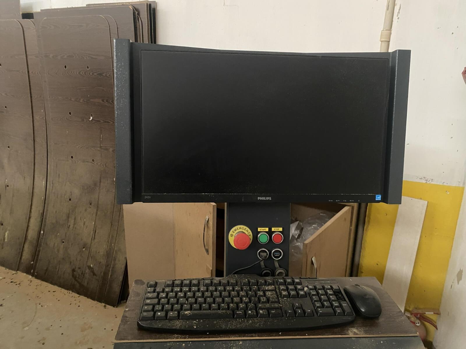 Krc Fantom 2136 Süpürmeli Düz Tabla Cnc Router Makinesi (2021)