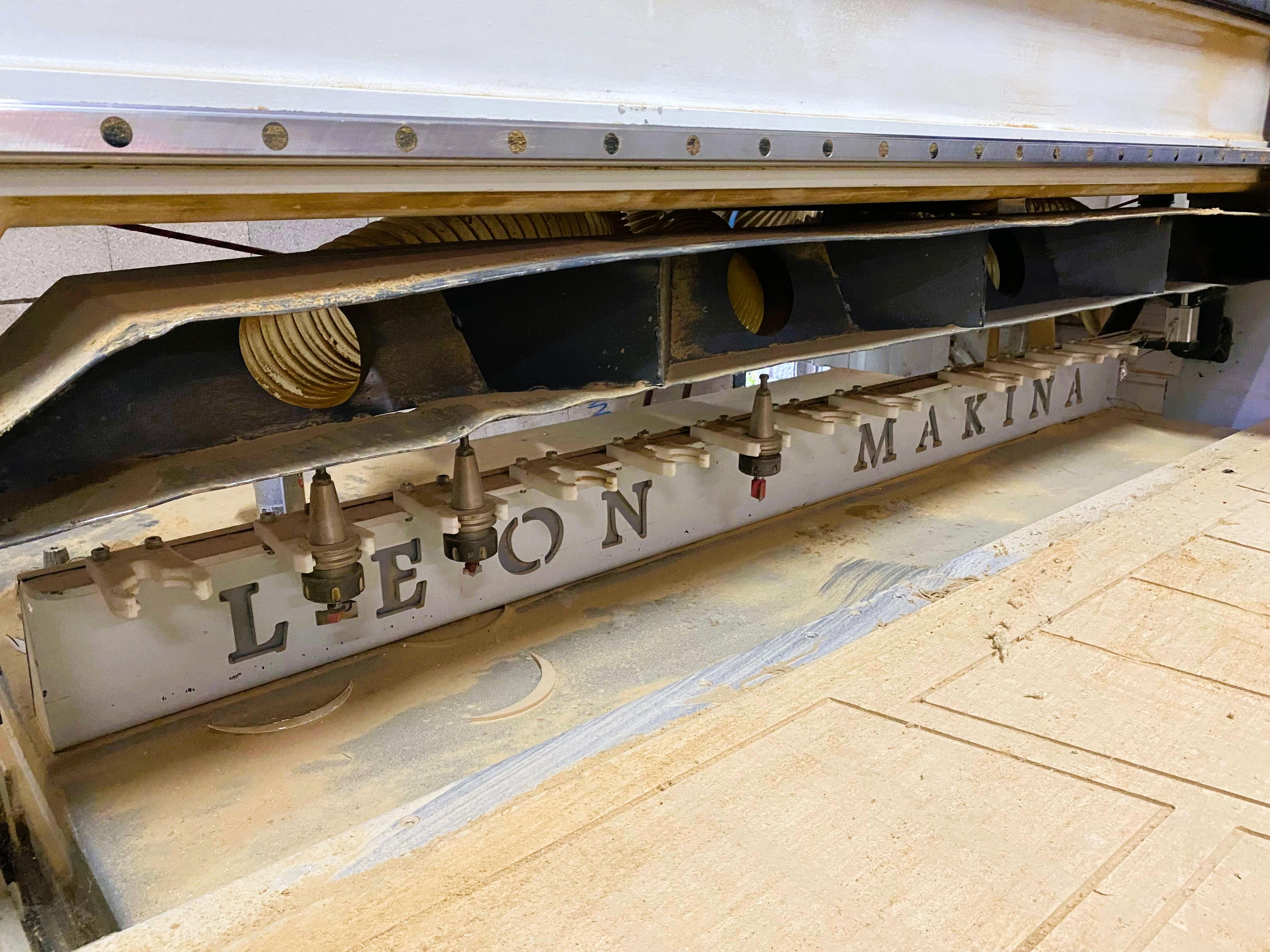 Leon Makina 2128 Düz Tabla Cnc Makinesi (2020)