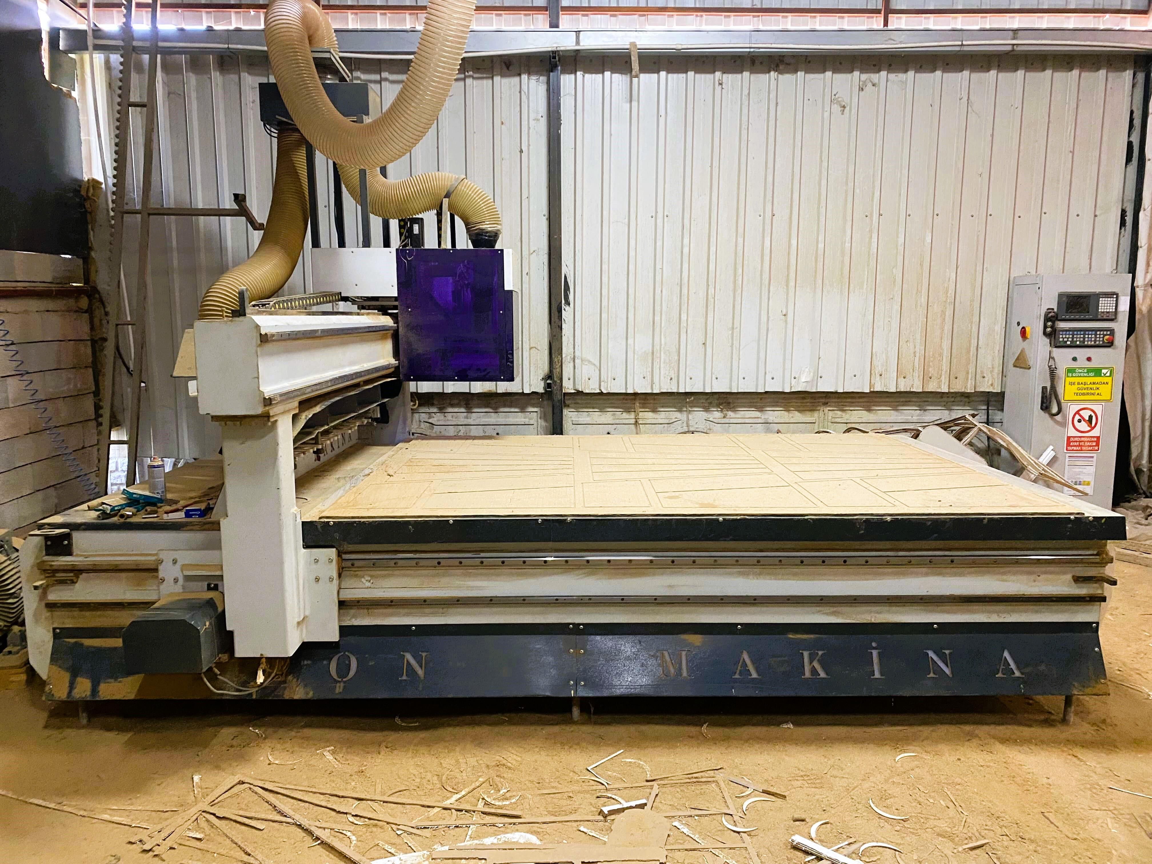 Leon Makina 2128 Düz Tabla Cnc Makinesi (2020)