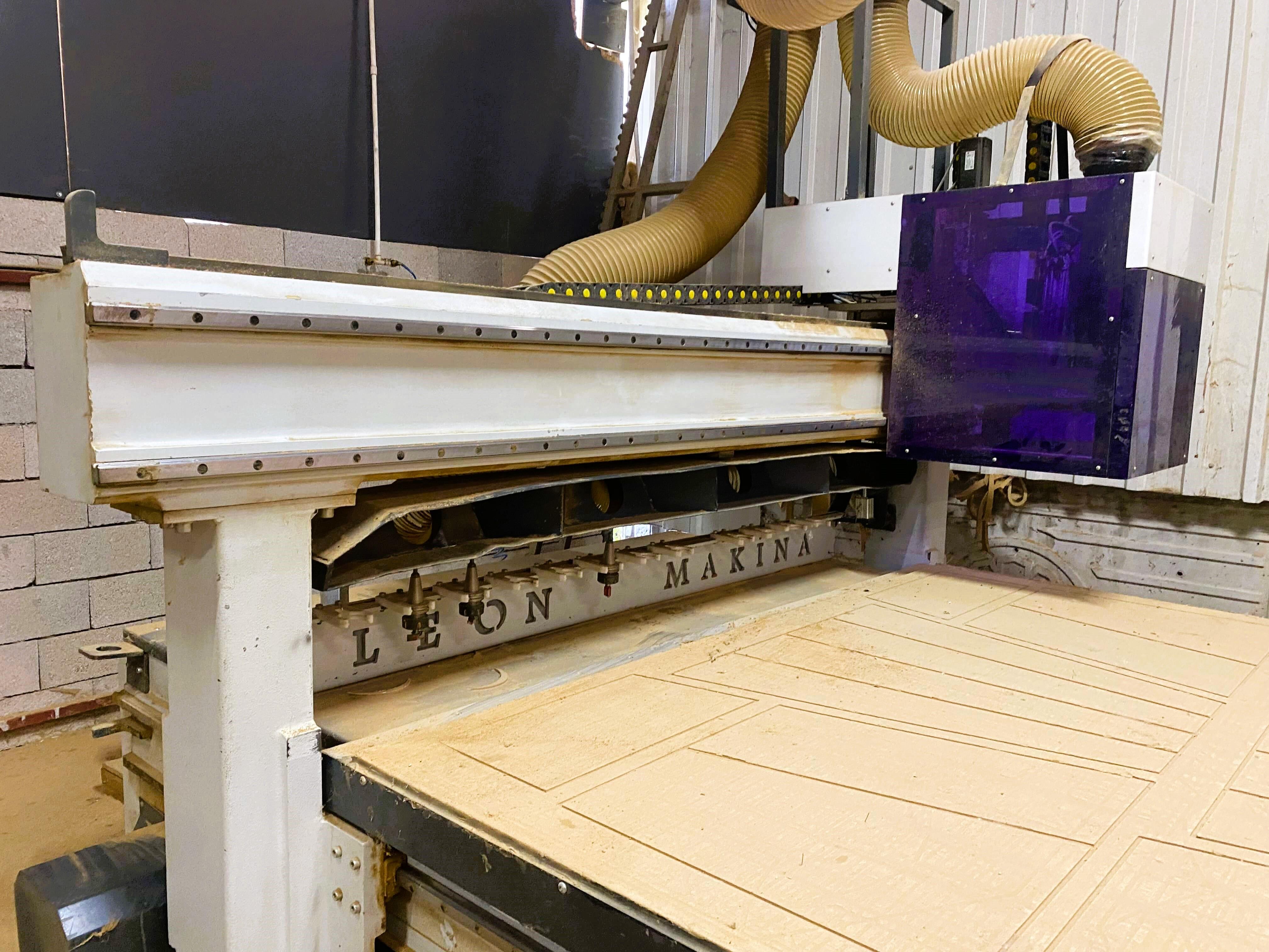 Leon Makina 2128 Düz Tabla Cnc Makinesi (2020)