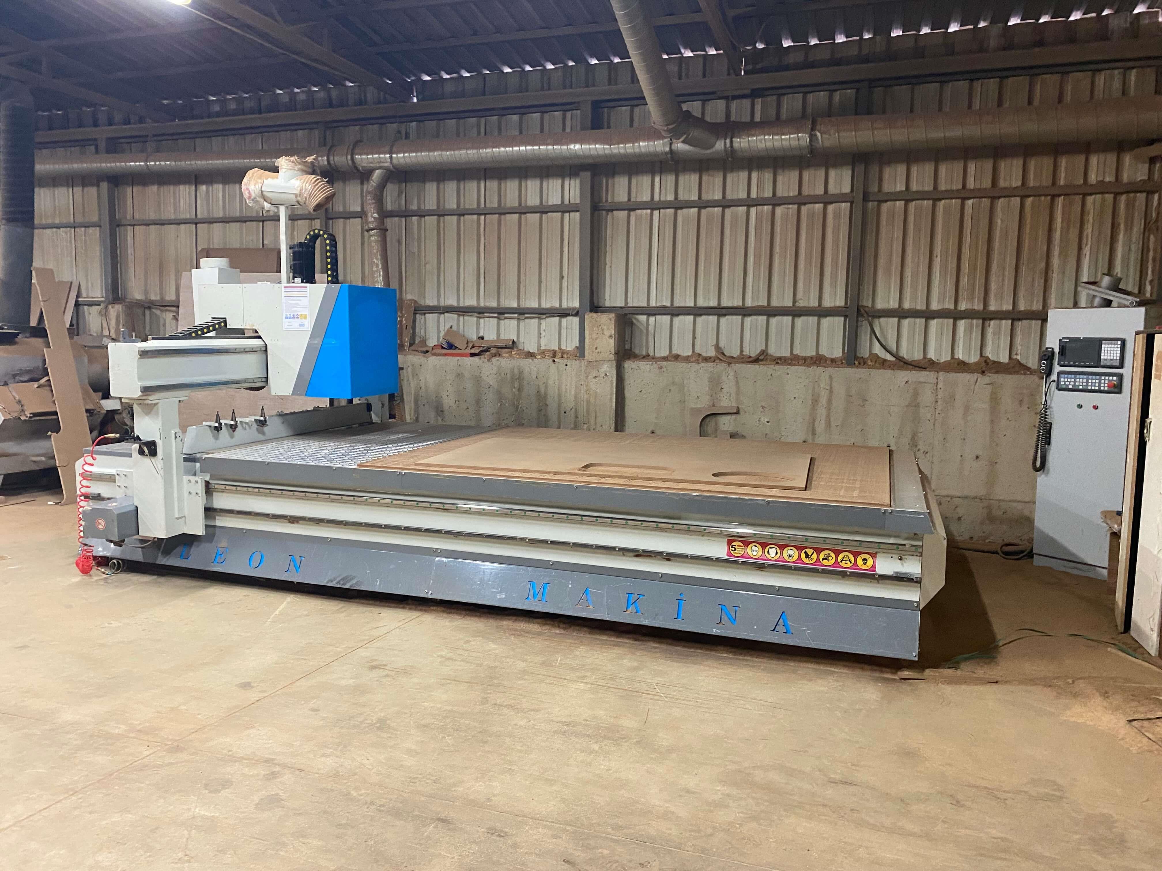 Leon Makina 2136 Düz Tabla Cnc Makinesi (2019)