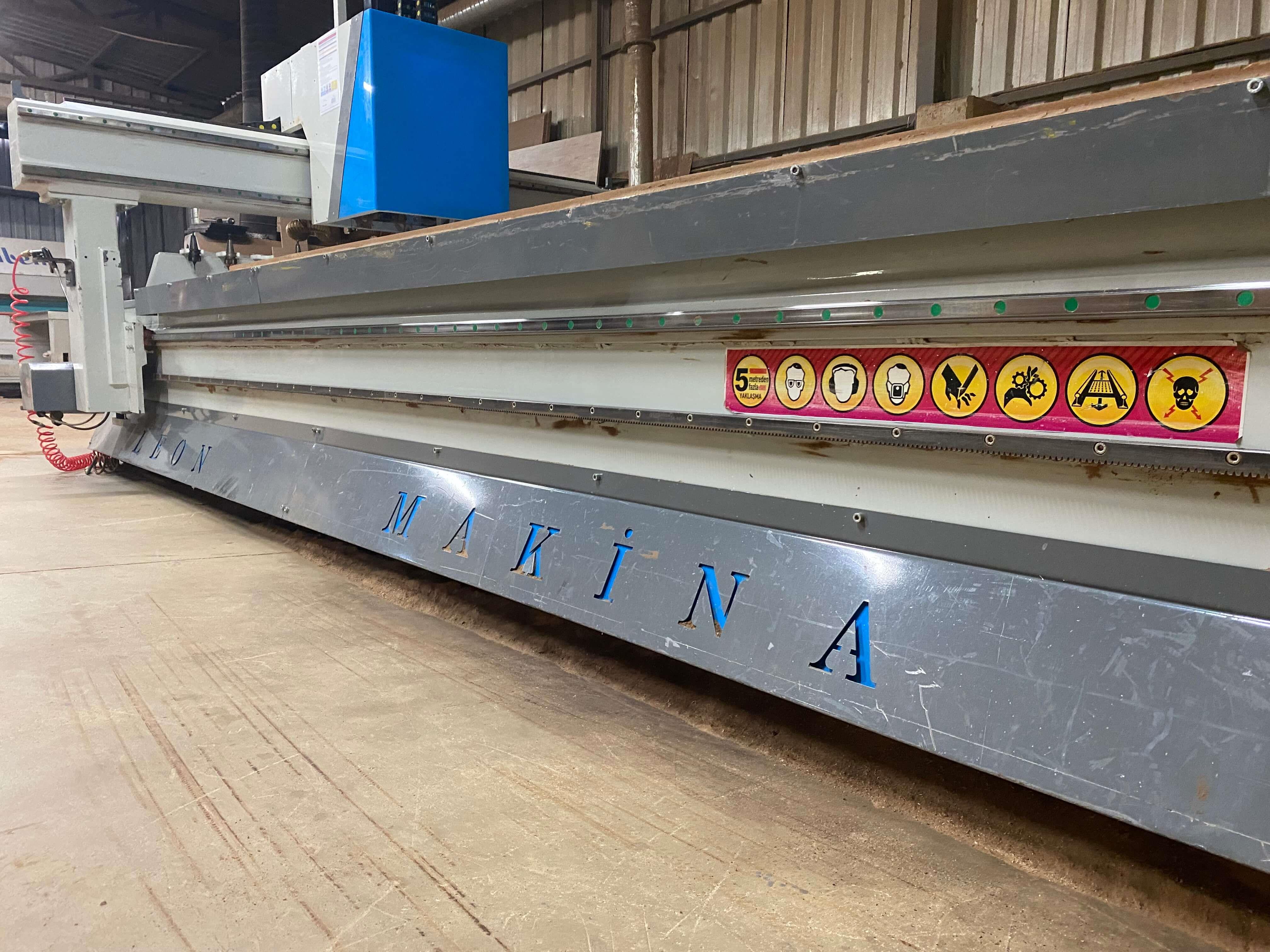 Leon Makina 2136 Düz Tabla Cnc Makinesi (2019)