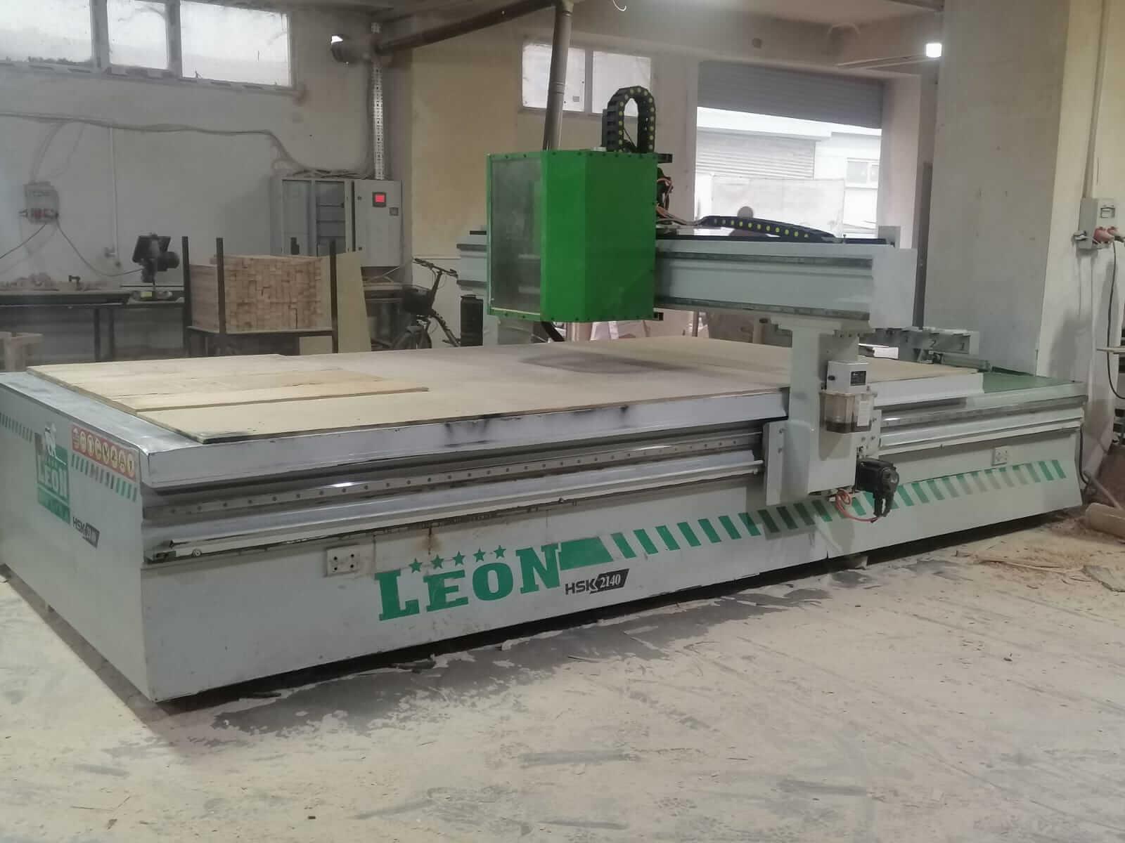Leon Makina 2136 Düz Tabla Cnc Makinesi (2017)