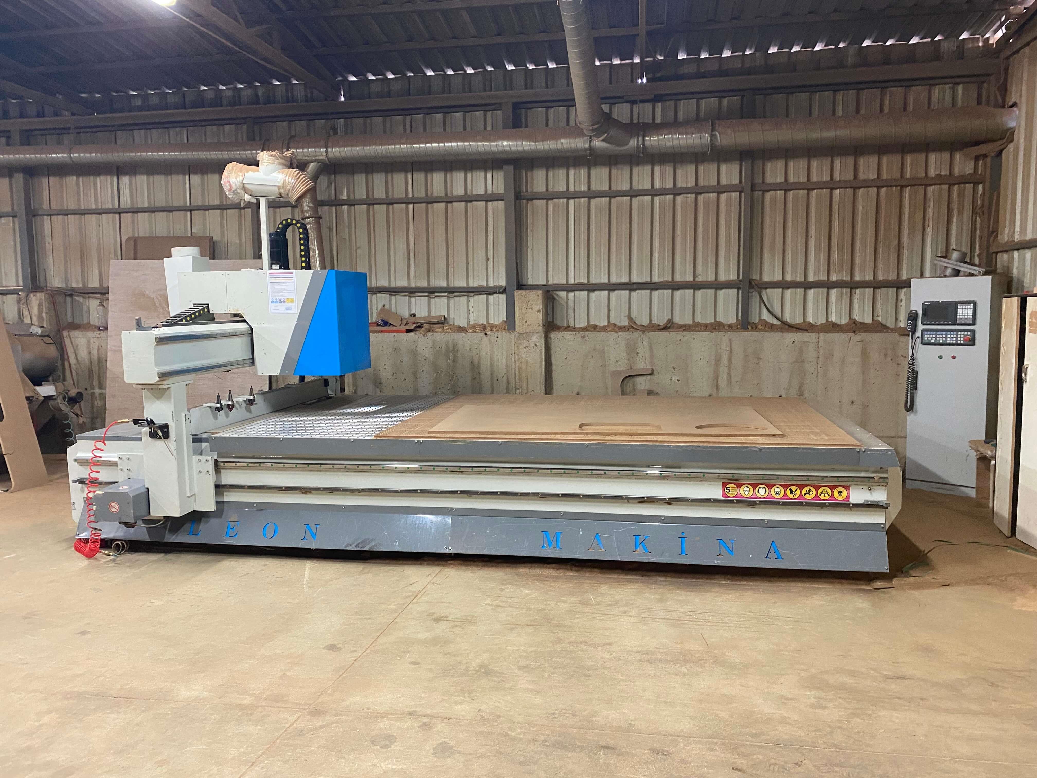 Leon Makina 2136 Düz Tabla Cnc Makinesi (2019)