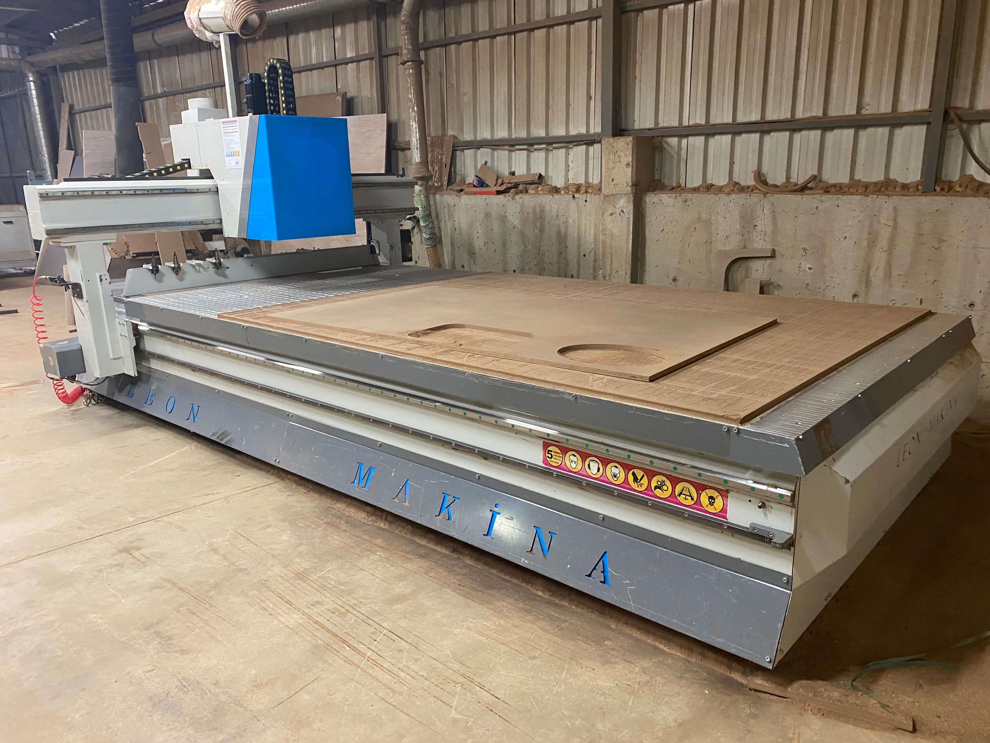 Leon Makina 2136 Düz Tabla Cnc Makinesi (2019)