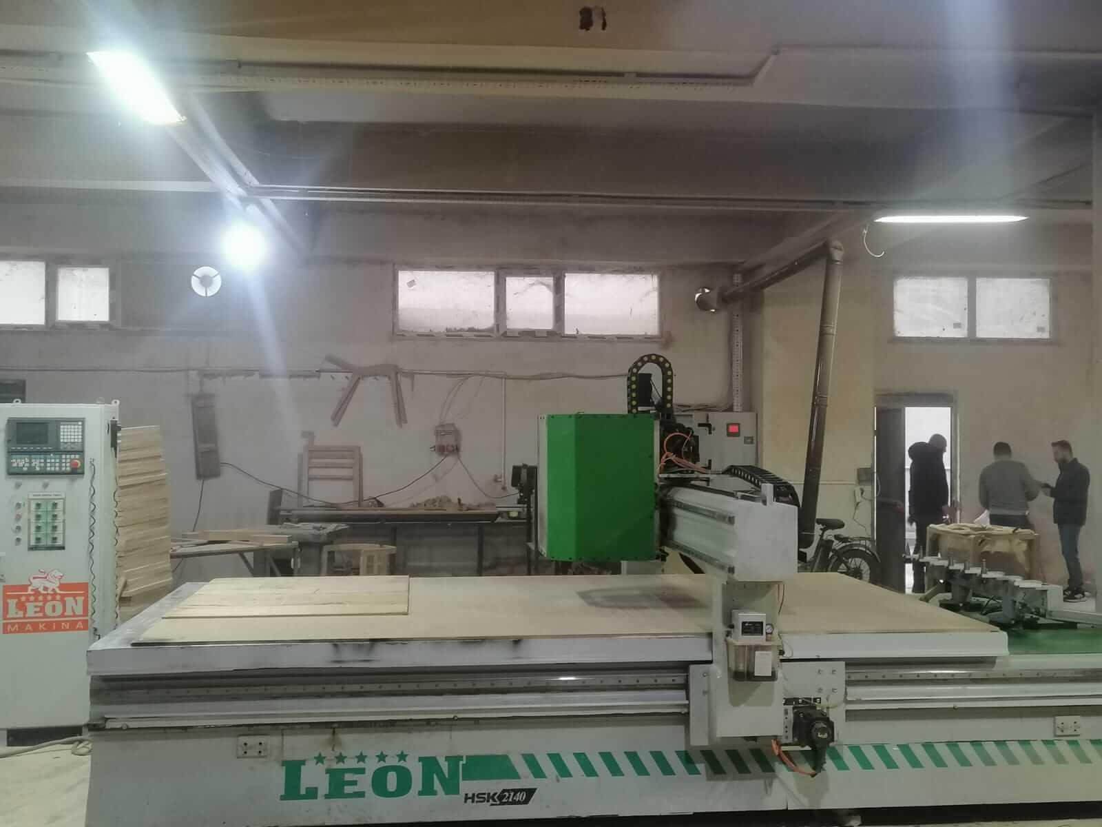 Leon Makina 2136 Düz Tabla Cnc Makinesi (2017)