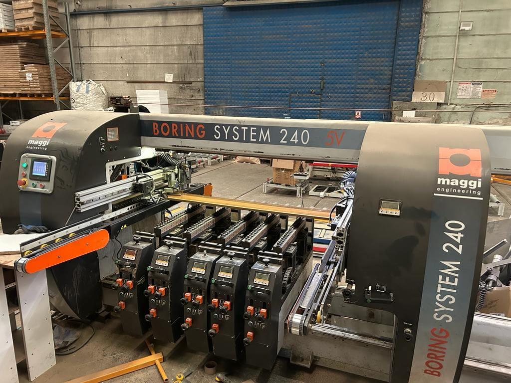 Maggi Boring System 240 7 Kafa Hat Delik Makinesi (2013)