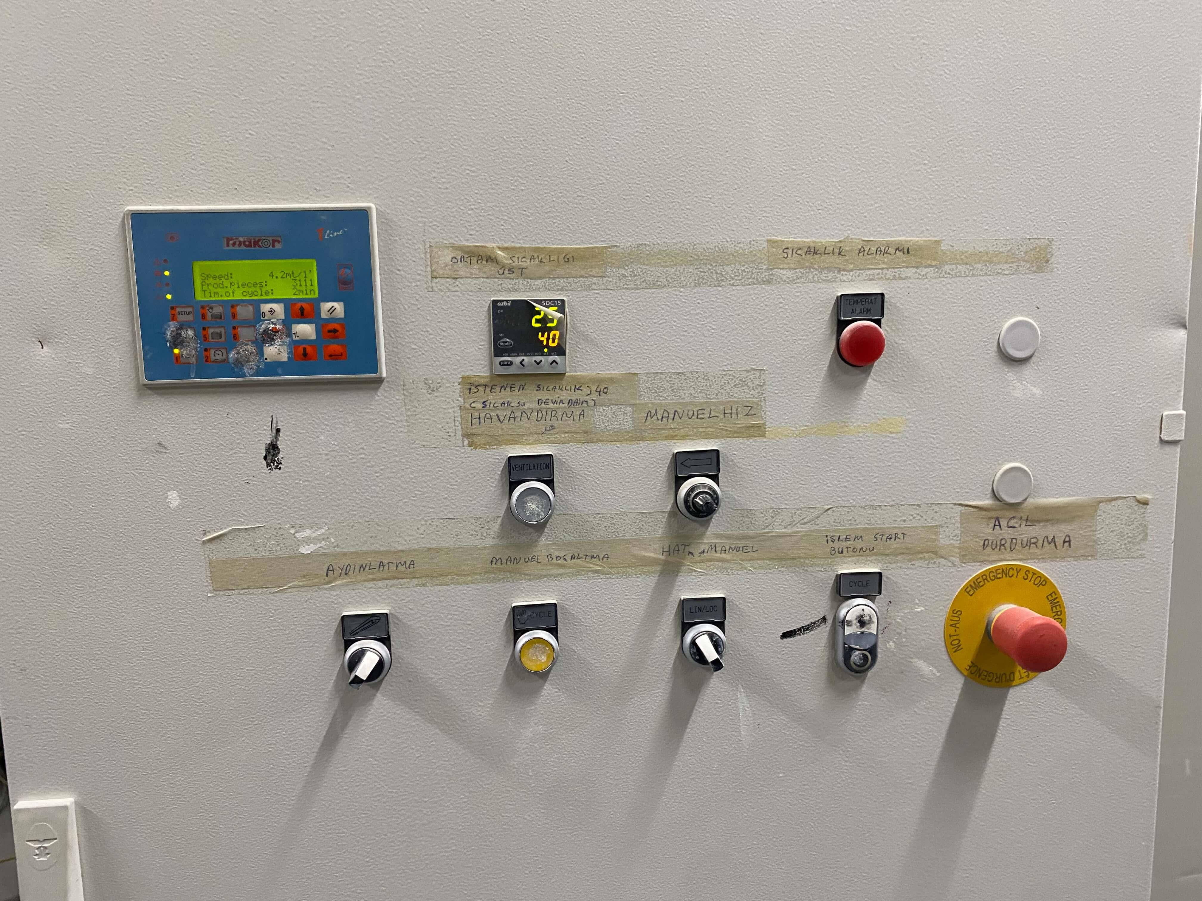 Makor K-One Boya Atım, Kurutma Hattı (2014)