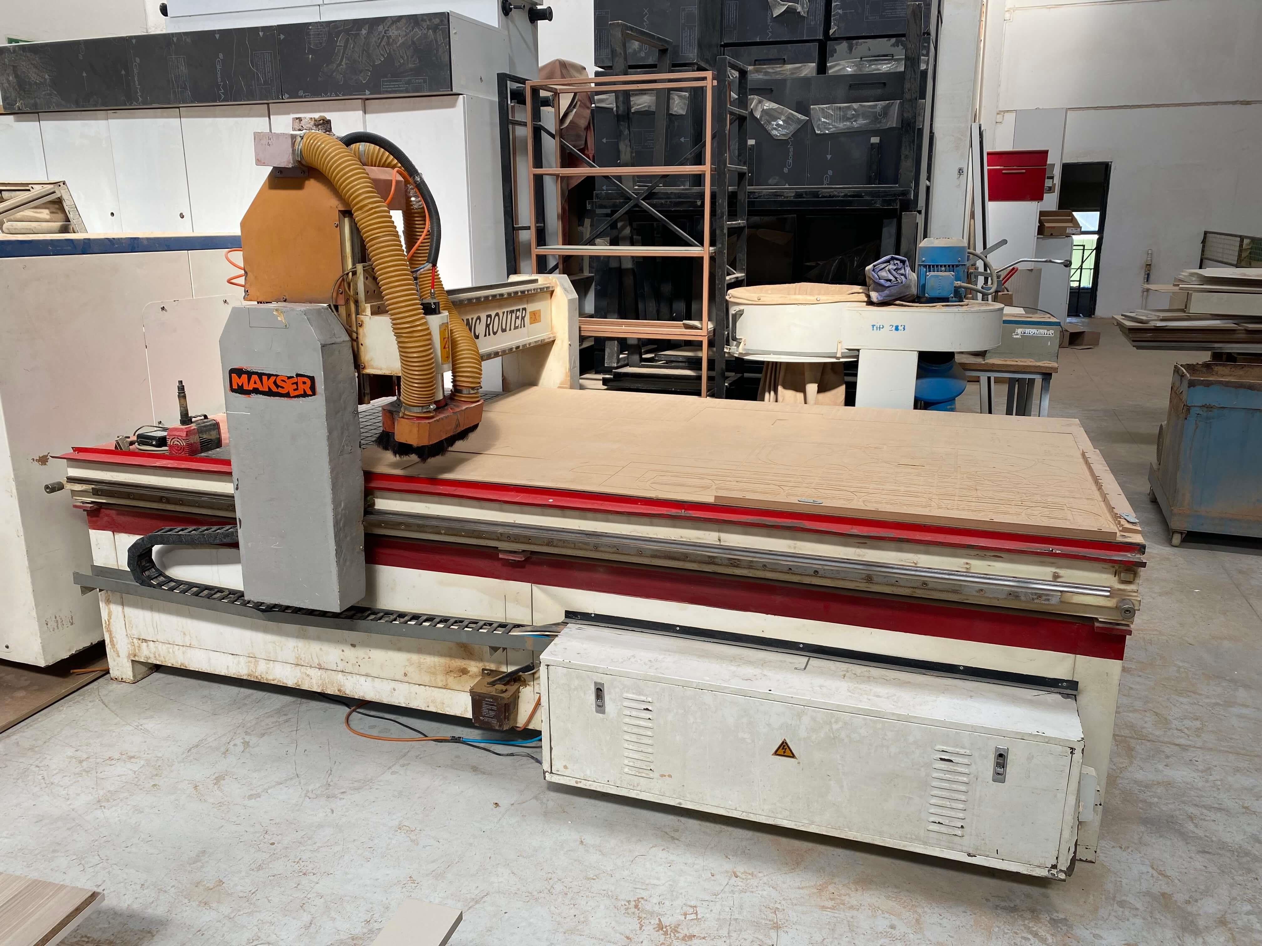 Makser 1325 Düz Tabla Cnc Makinesi