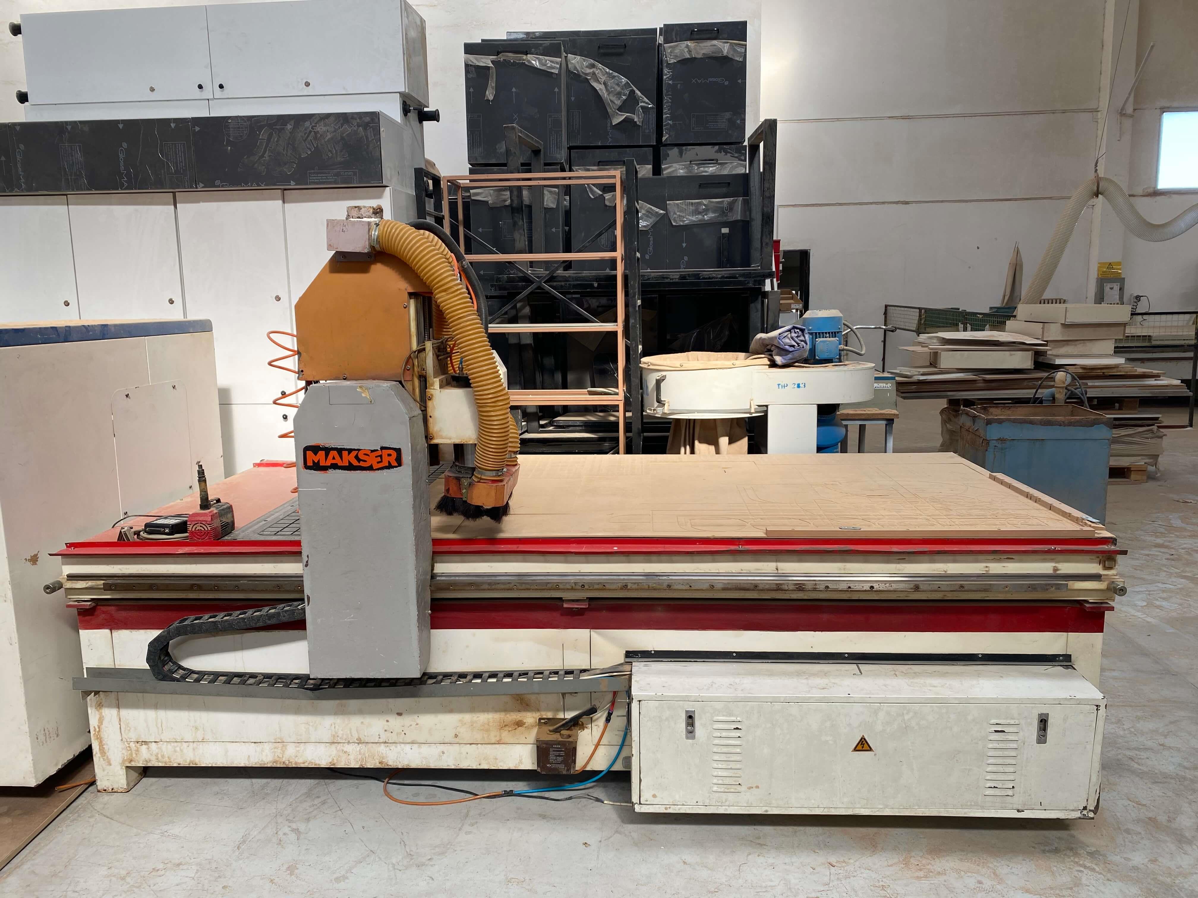 Makser 1325 Düz Tabla Cnc Makinesi