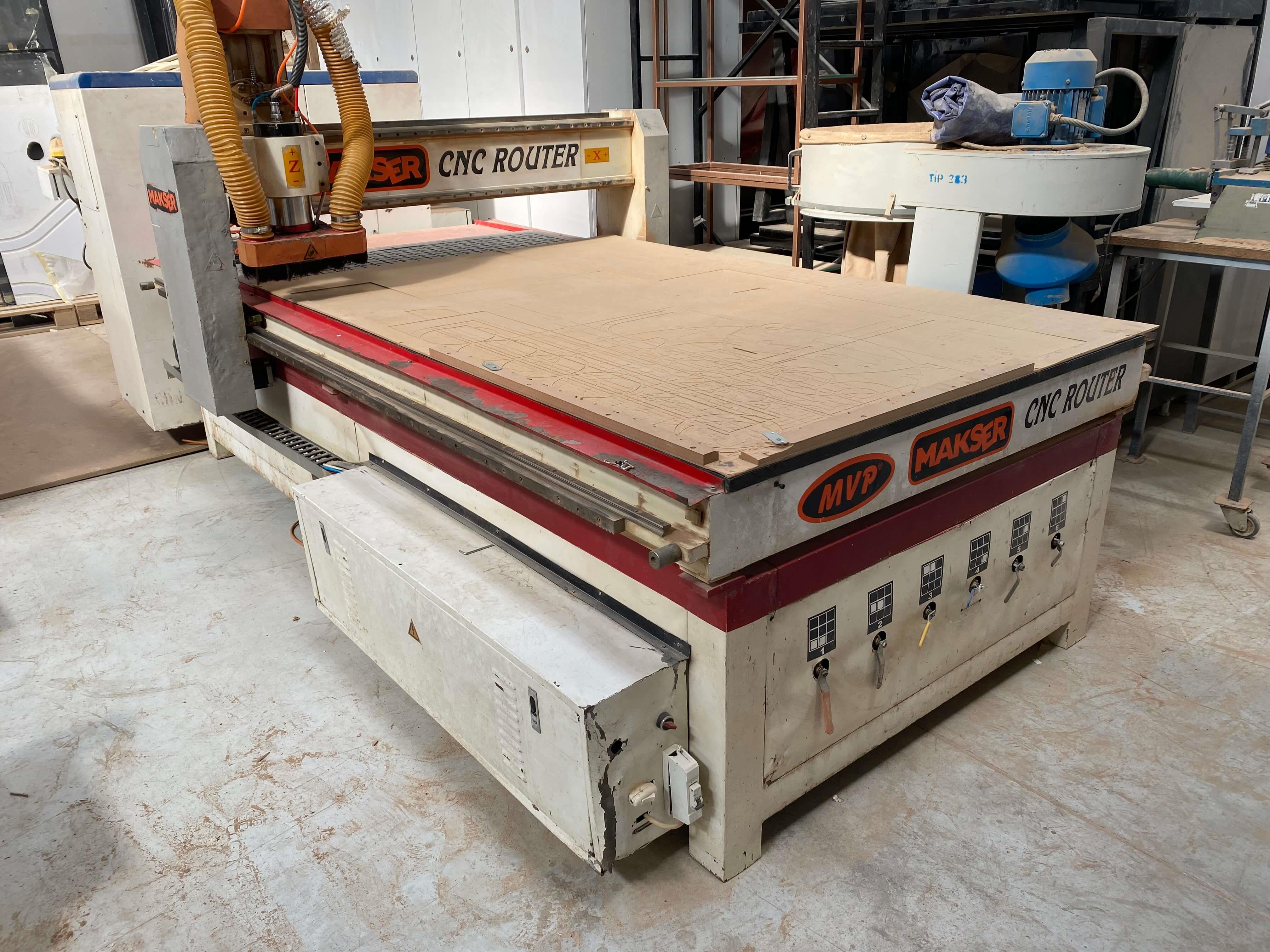Makser 1325 Düz Tabla Cnc Makinesi