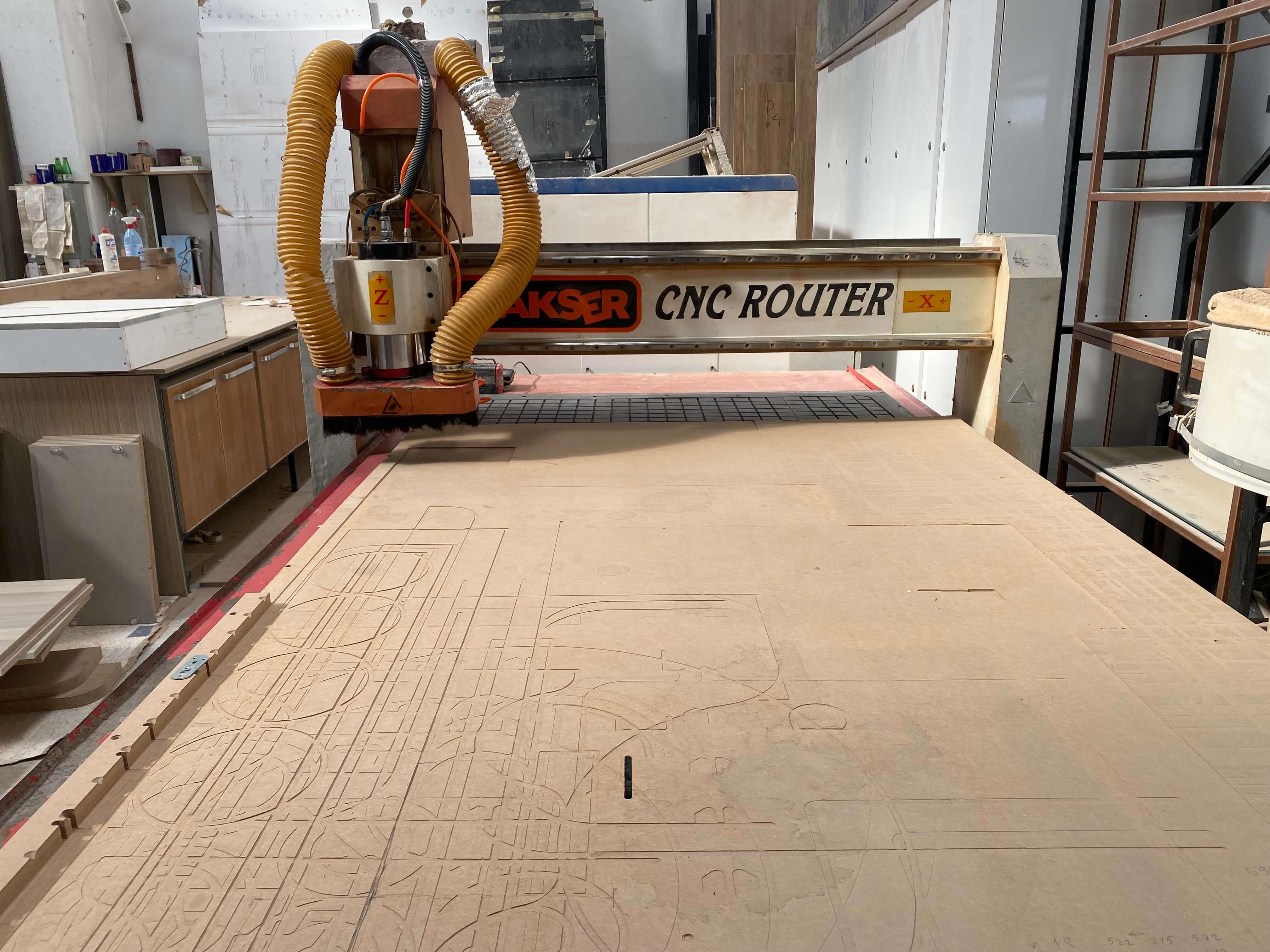 Makser 1325 Düz Tabla Cnc Makinesi