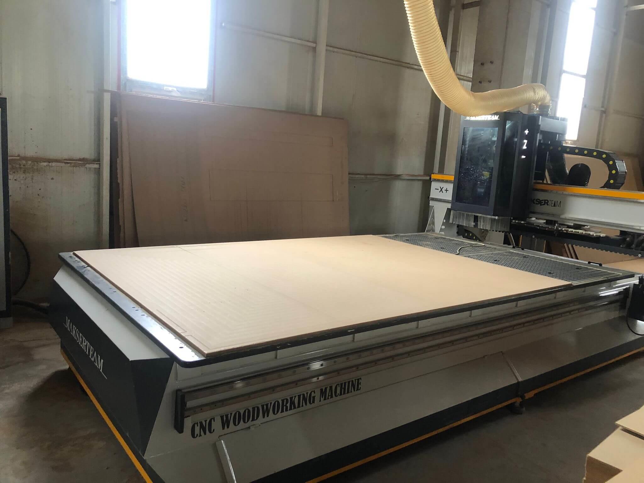 Makser 2136 Premium S Süpürme Boşaltma Düz Tabla Cnc Makinesi (2023)