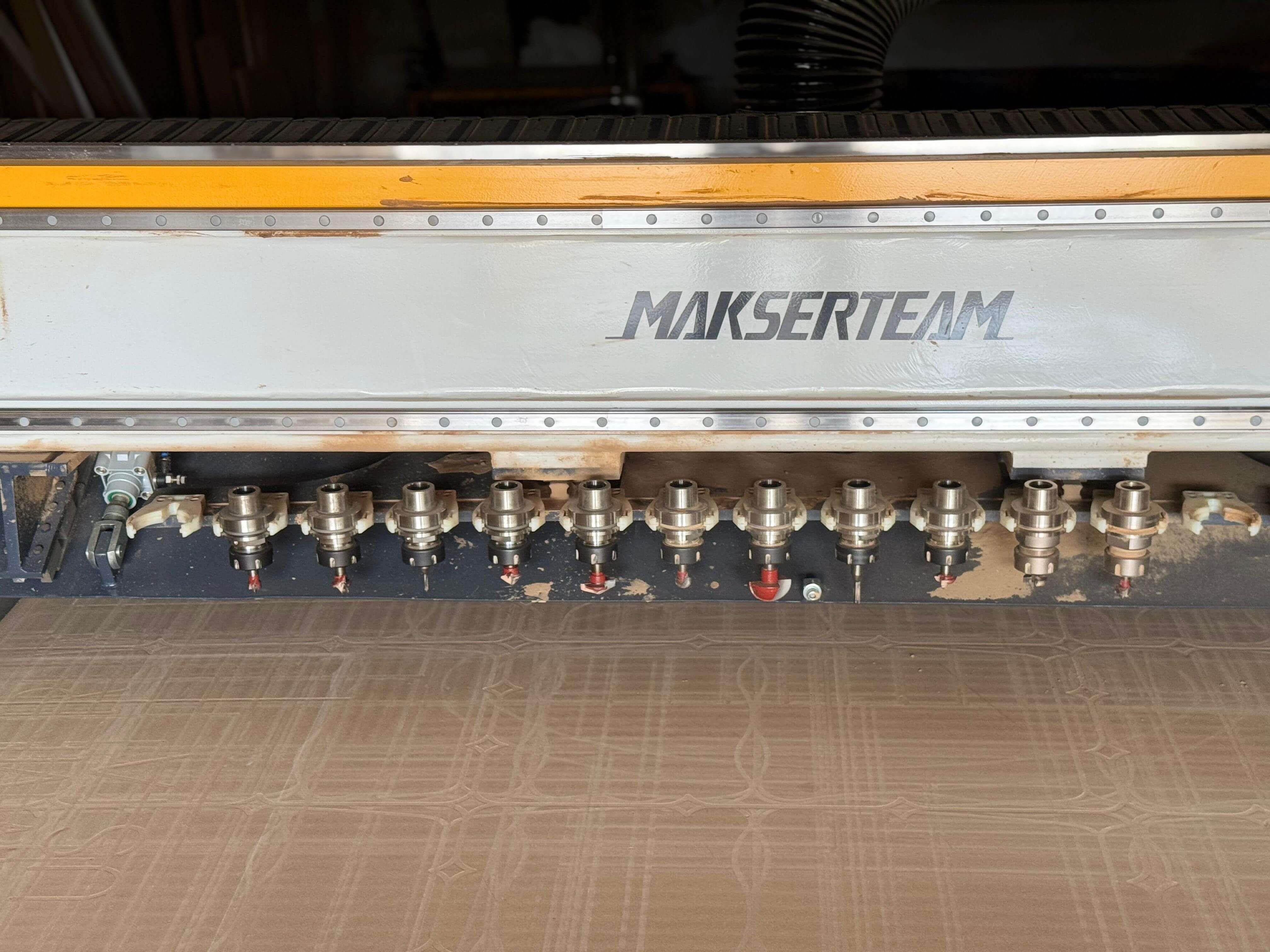 Makser 2136 Premium Süpürmeli Düz Tabla Cnc Makinesi (2024)