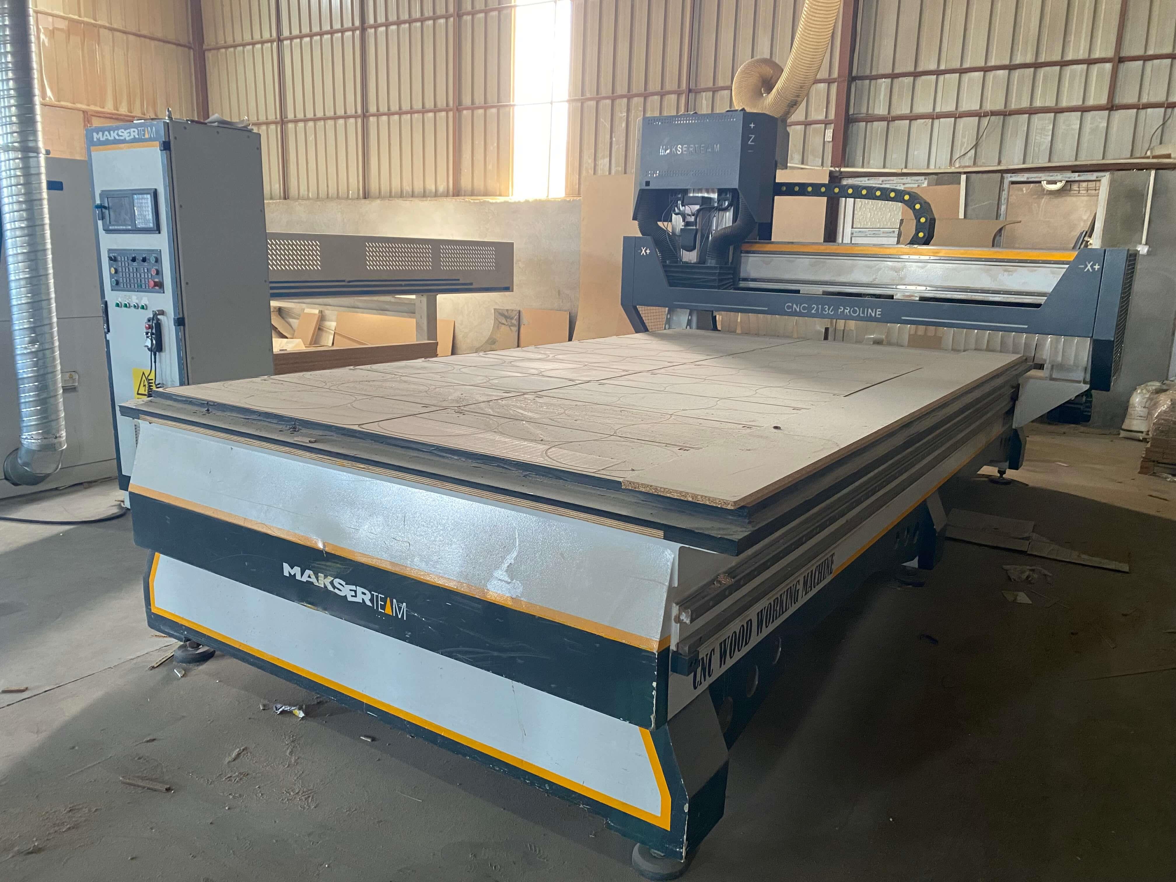 Makser 2136 Proline Düz Tabla Cnc Makinesi (2020)