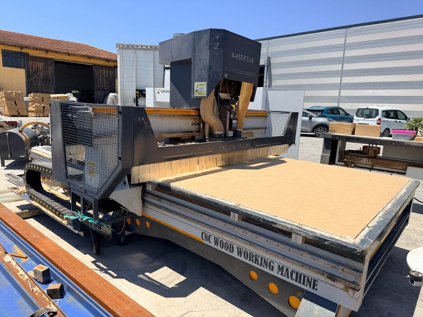 MAKSER Proline 2136 Düz Tabla Cnc Makinesi (2021)