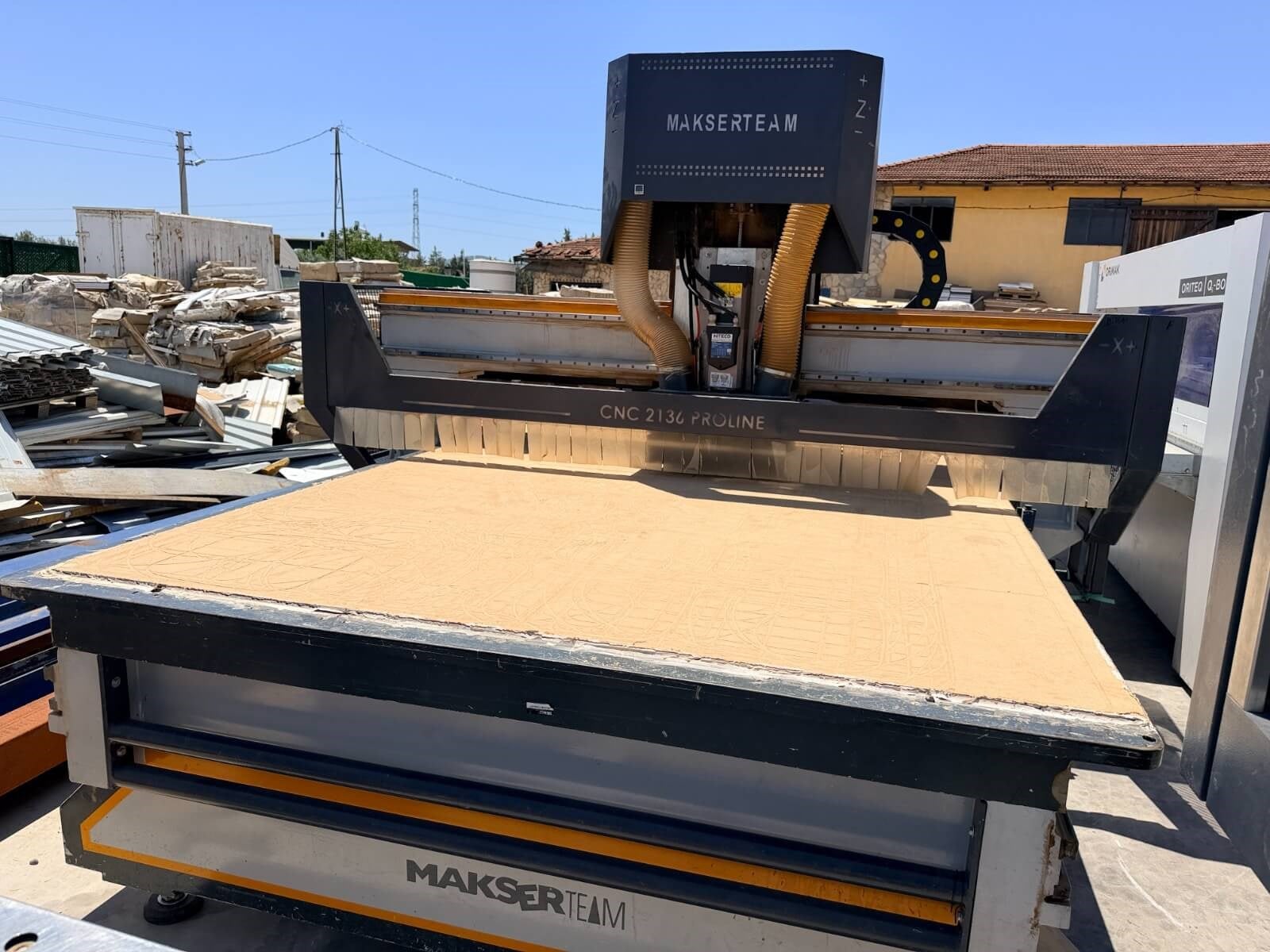 MAKSER Proline 2136 Düz Tabla Cnc Makinesi (2021)
