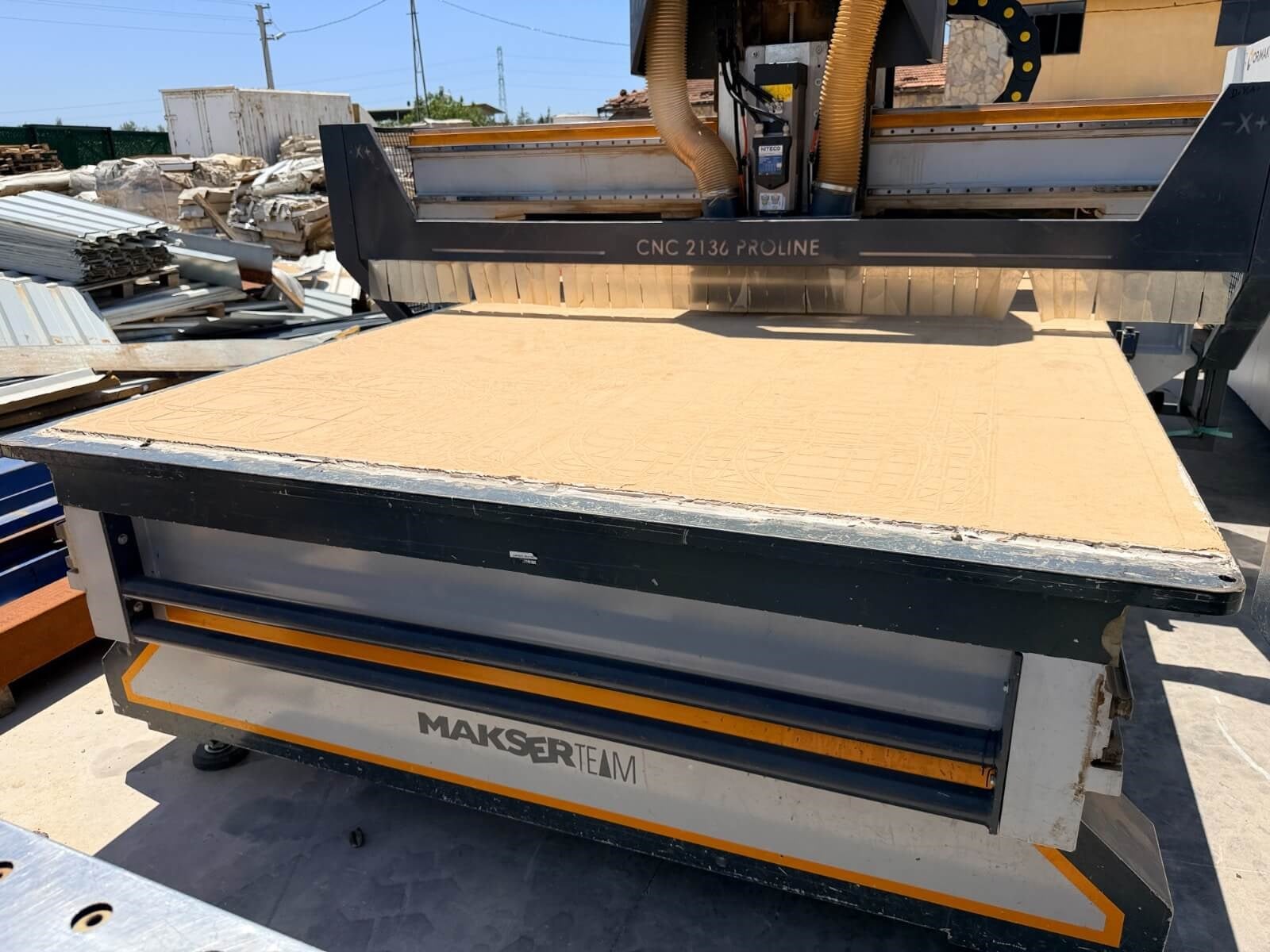 MAKSER Proline 2136 Düz Tabla Cnc Makinesi (2021)