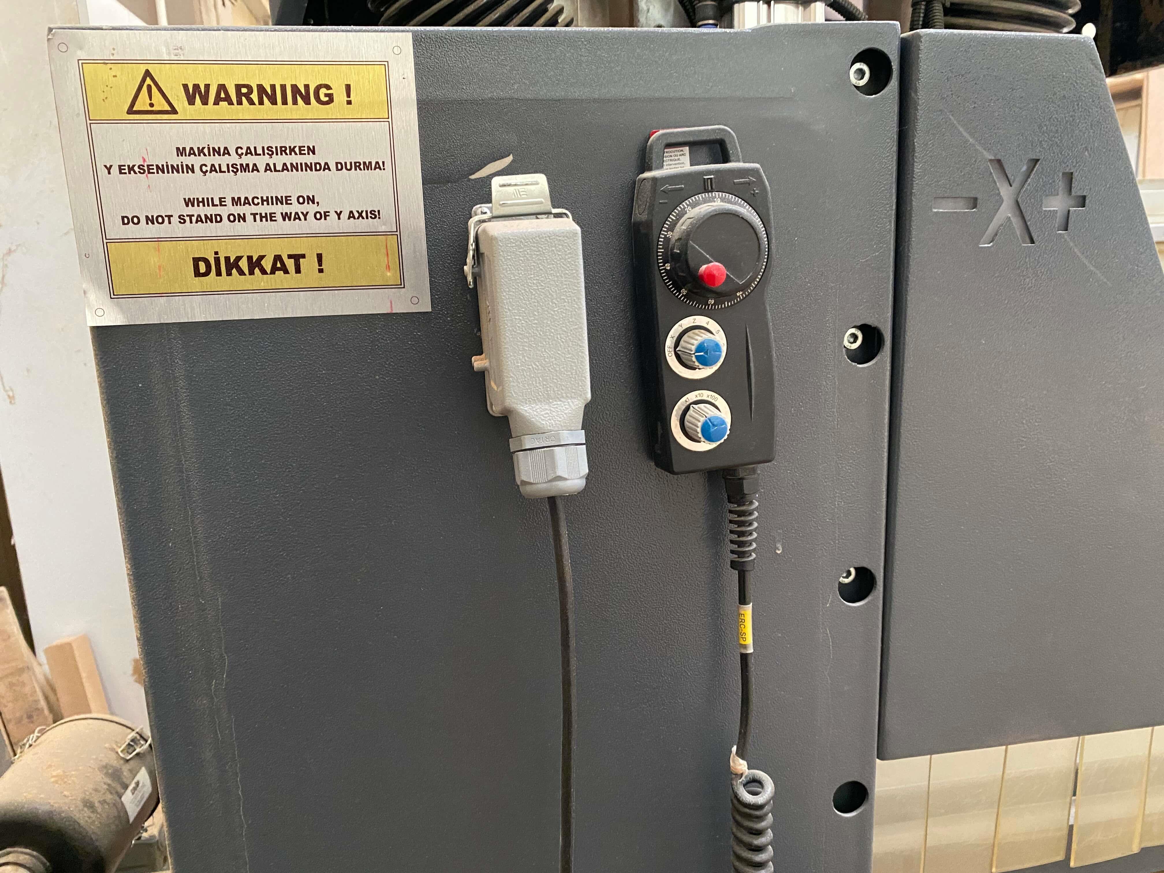 Makser Proline 2136 Süpürmeli Düz Tabla Cnc Makinesi (2019)