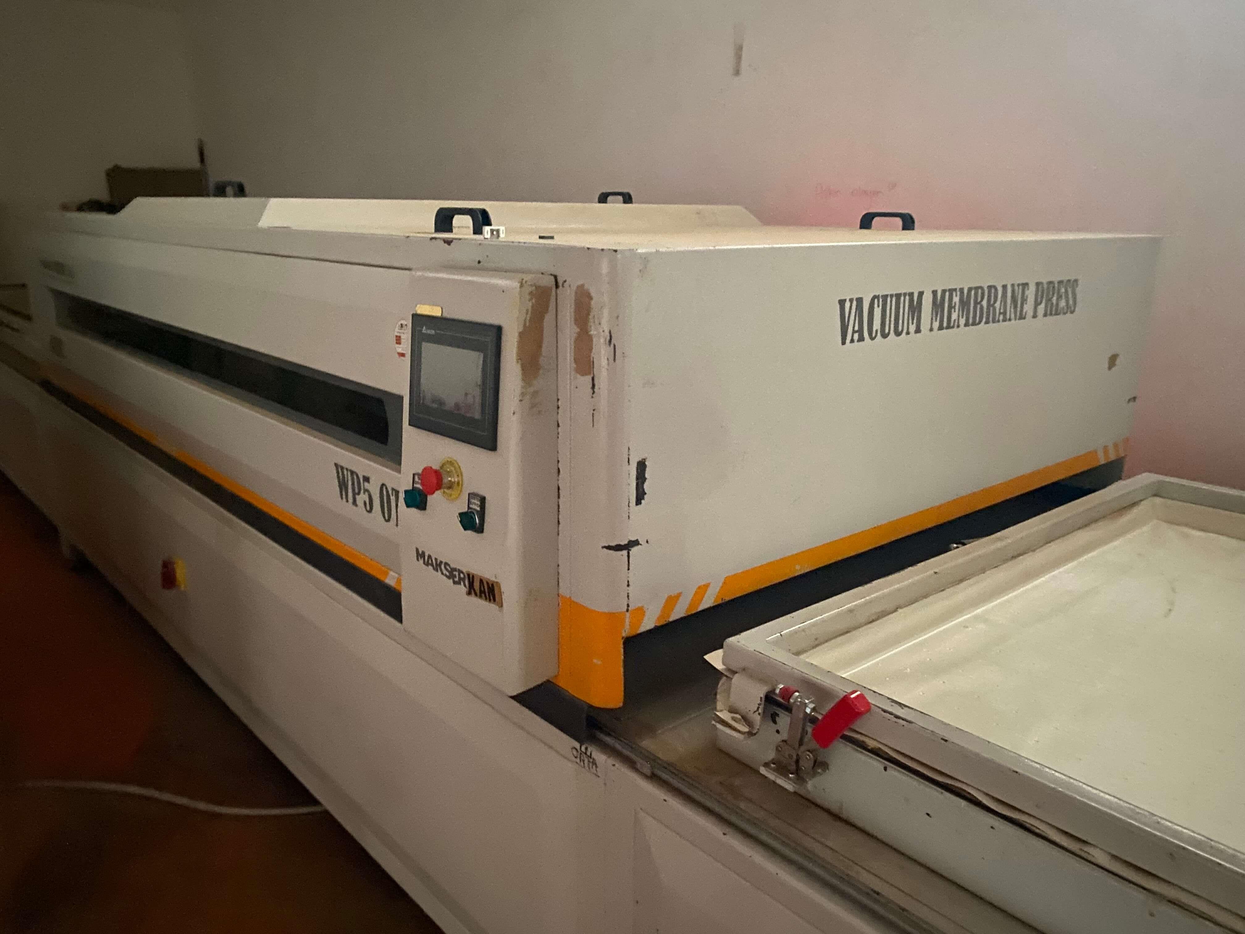 Makser Wp 5 Otm 3 Tabla Mebran Pres Makinesi (2020)