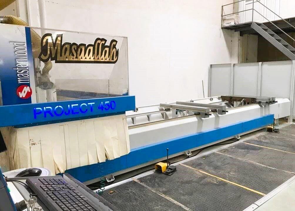 Masterwood Project 450 L Yatay Kapı Frezeli Cnc Makinesi (2015)