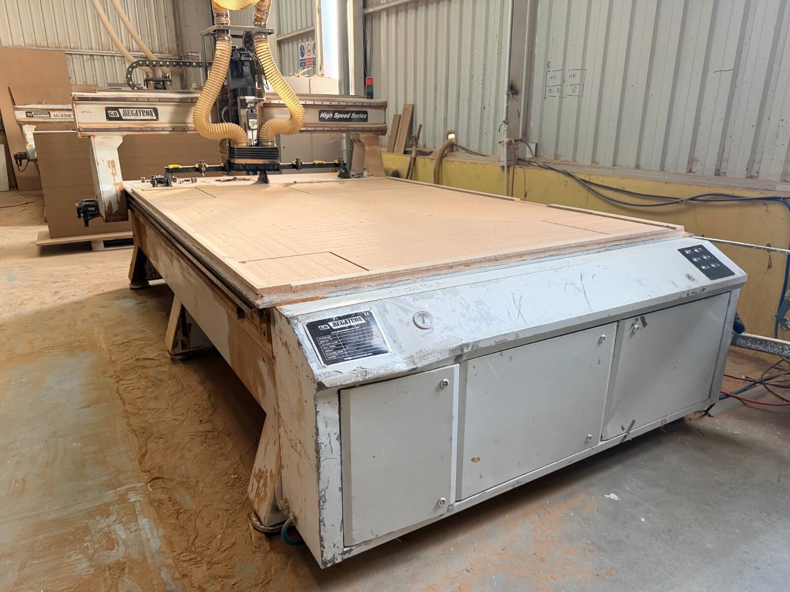 MEGATRON 2128 Düz Tabla Cnc Makinesi (2017)