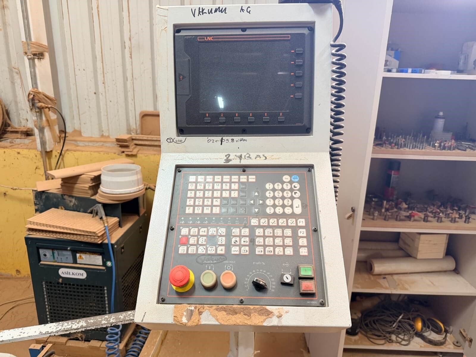 MEGATRON 2128 Düz Tabla Cnc Makinesi (2016)