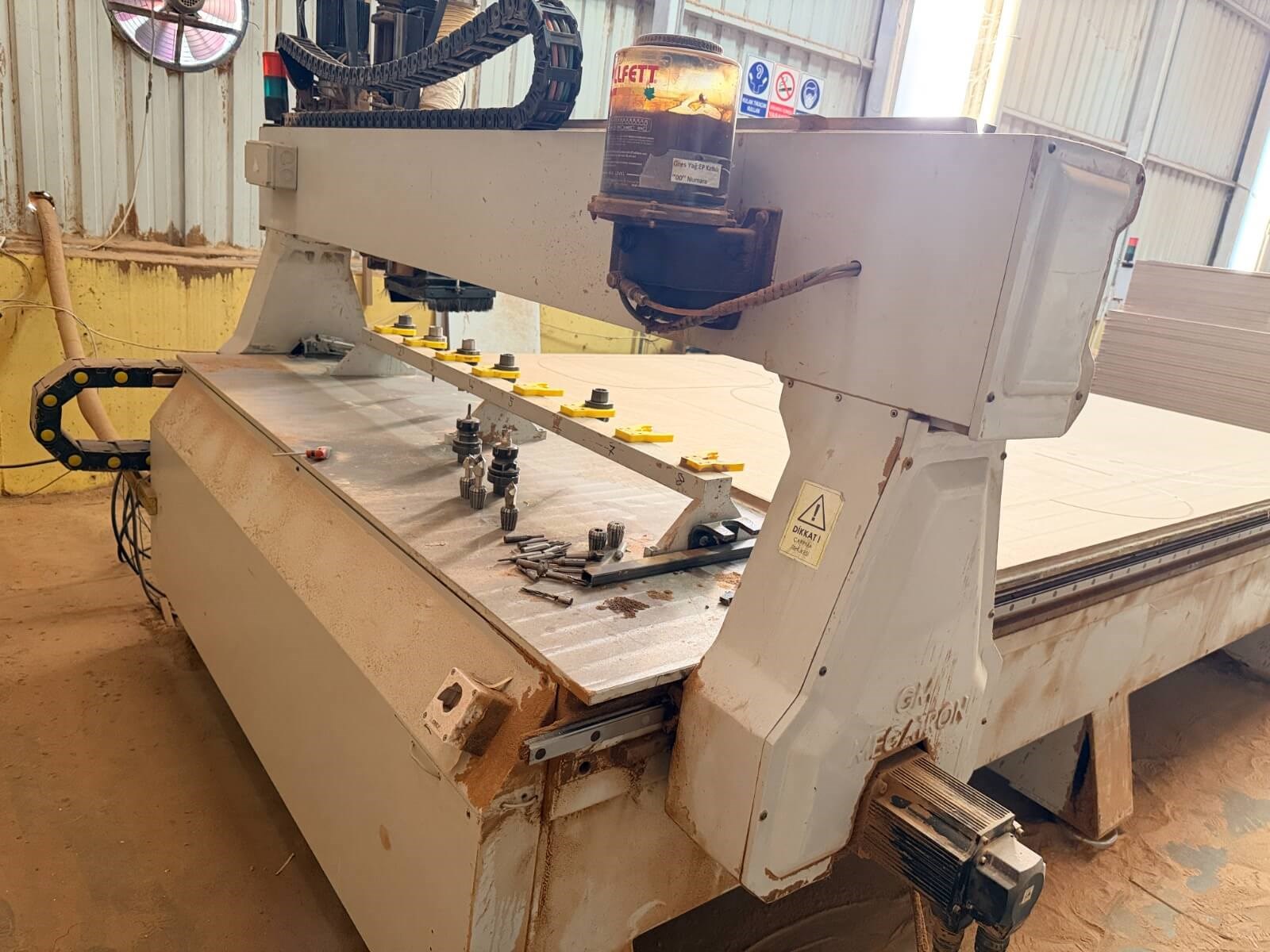MEGATRON 2128 Düz Tabla Cnc Makinesi (2016)