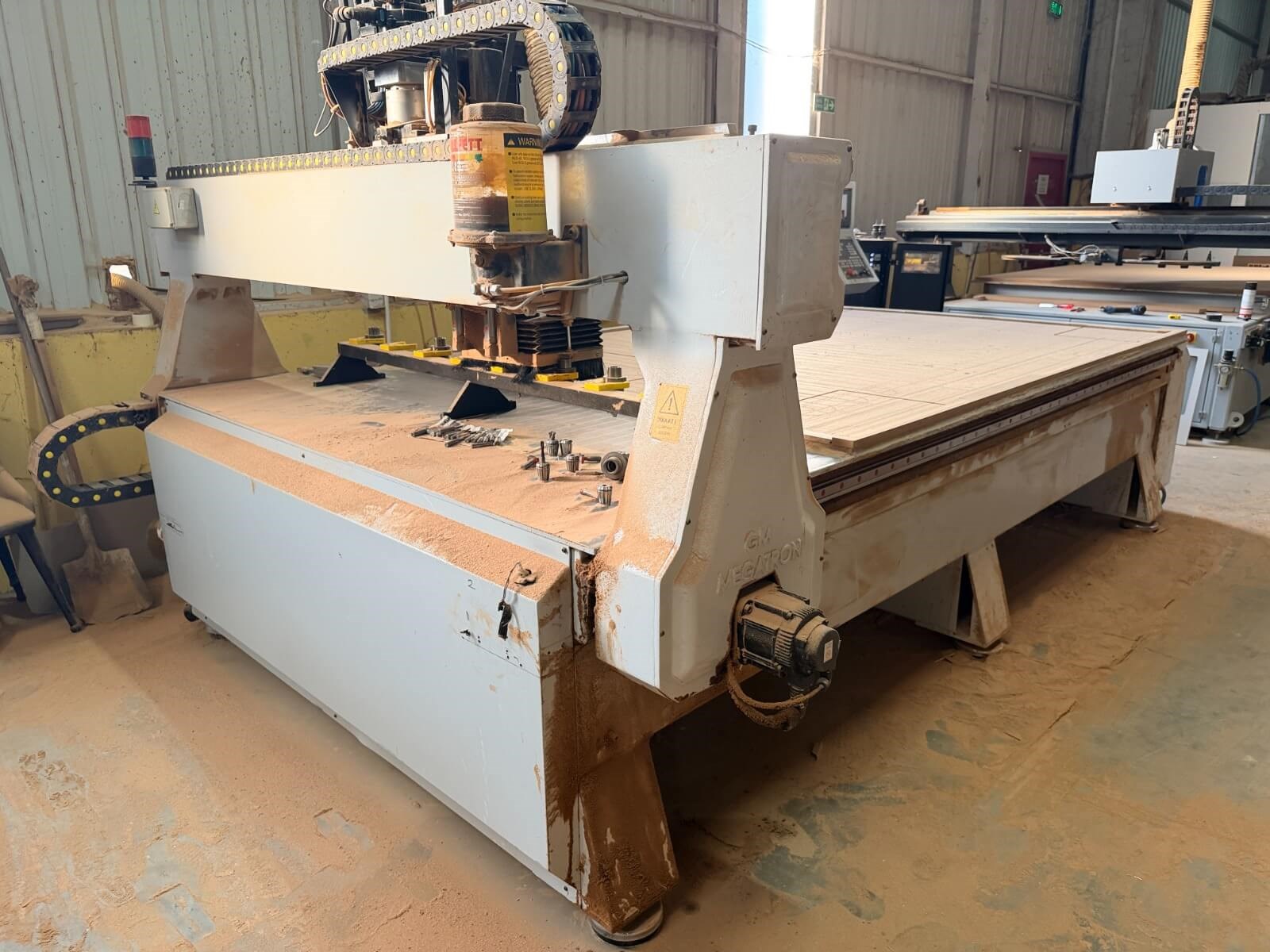 MEGATRON 2128 Düz Tabla Cnc Makinesi (2017)