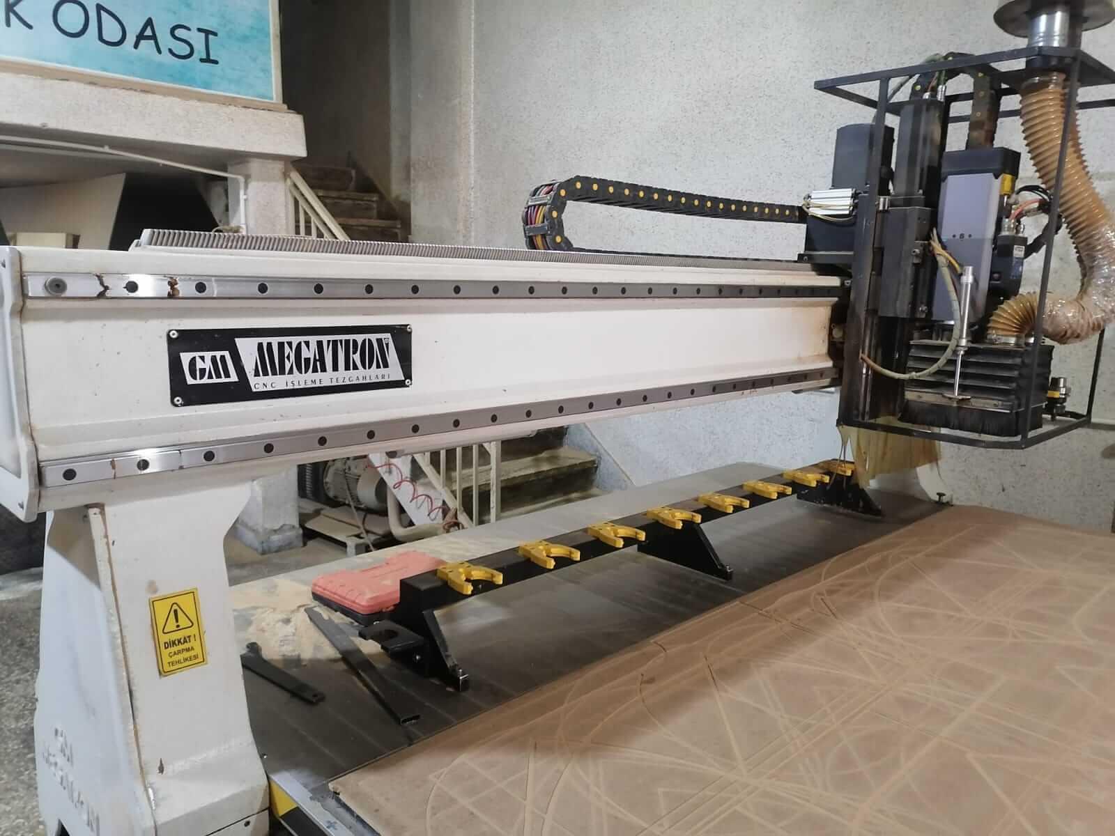 Megatron 2128 Düz Tabla Cnc Router Makinesi (2022)