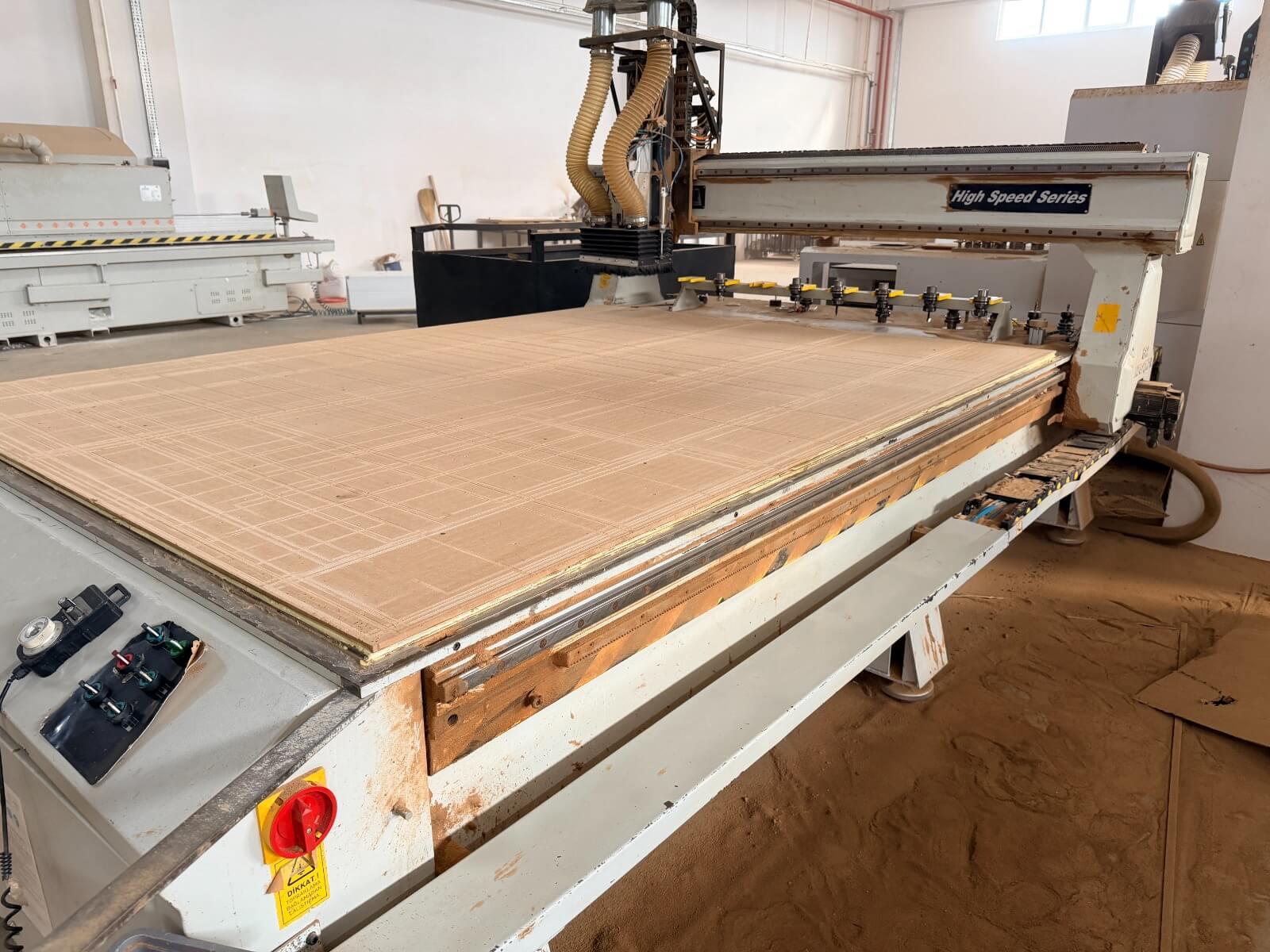 Megatron 2128 Düz Tabla Cnc Router Makinesi (2014)