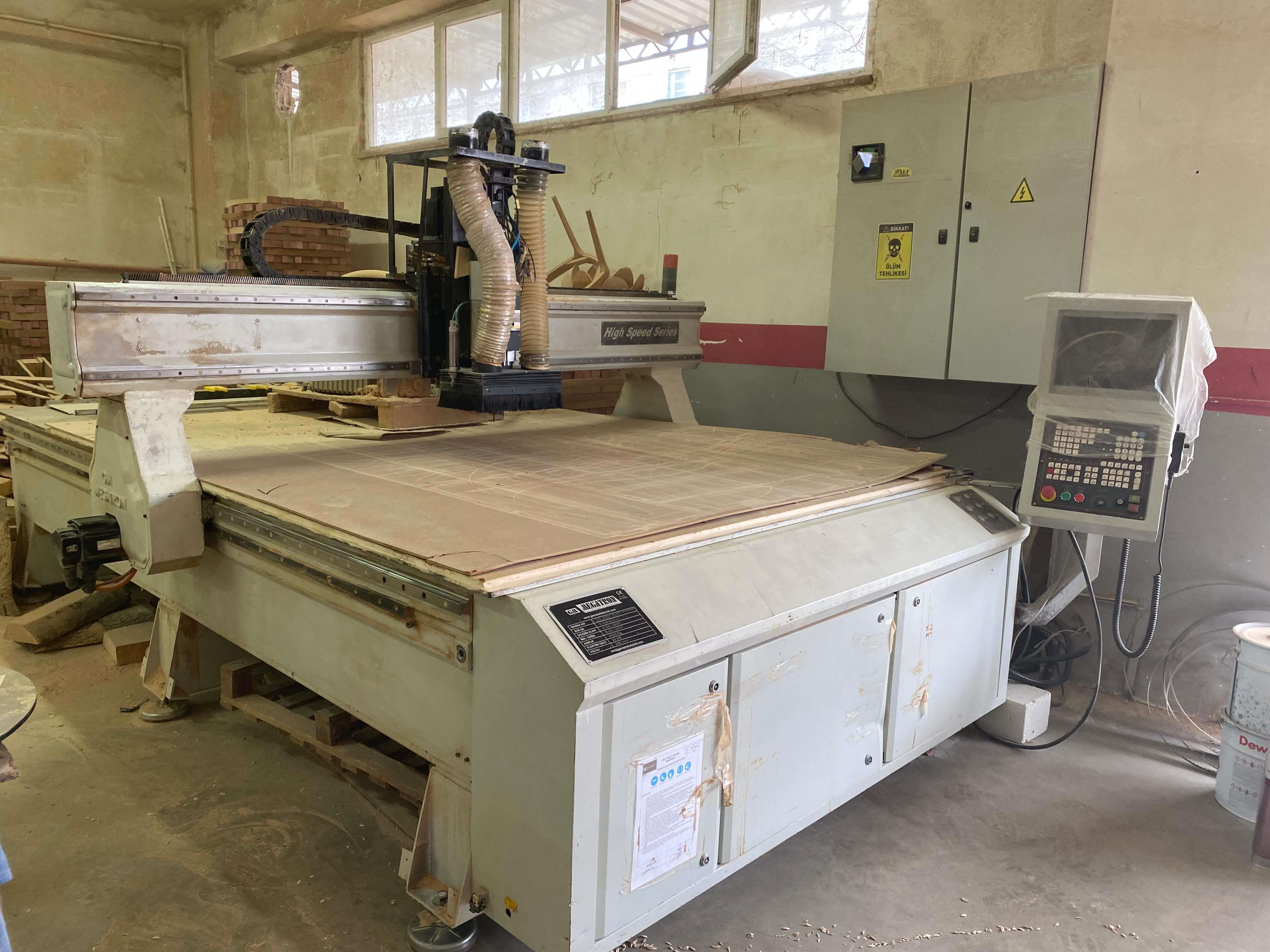 Megatron 2128 Düz Tabla Router Cnc Makinesi (2017)