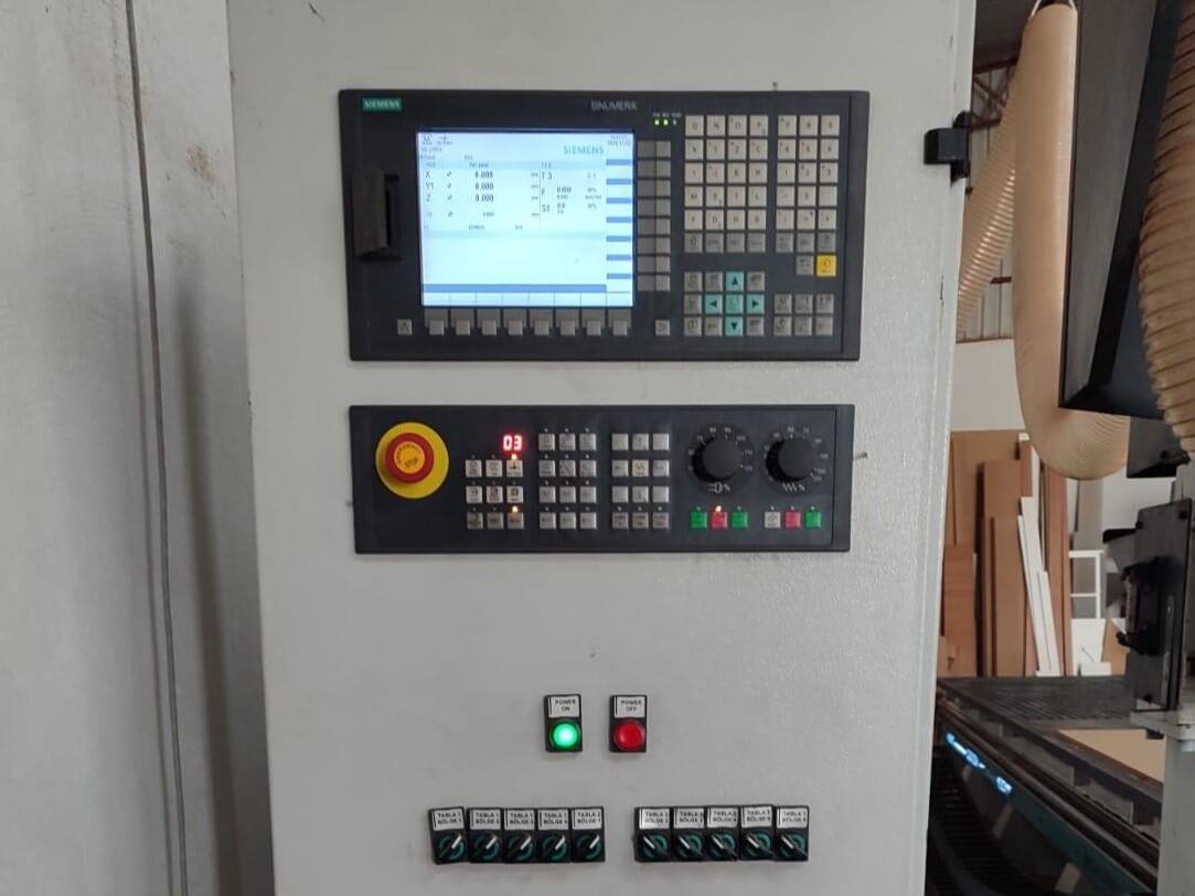 Mergen 2165 Çift Tabla Cnc Makinesi (2017)