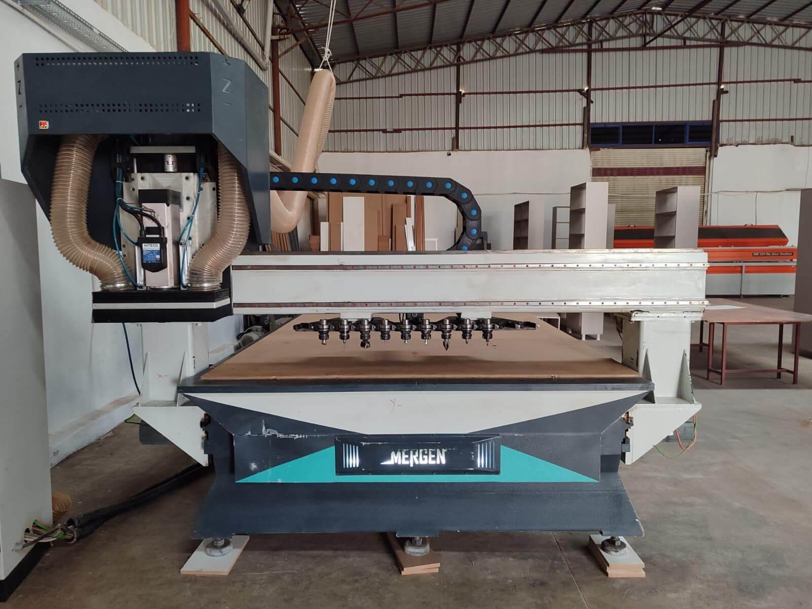 Mergen 2165 Çift Tabla Cnc Makinesi (2017)