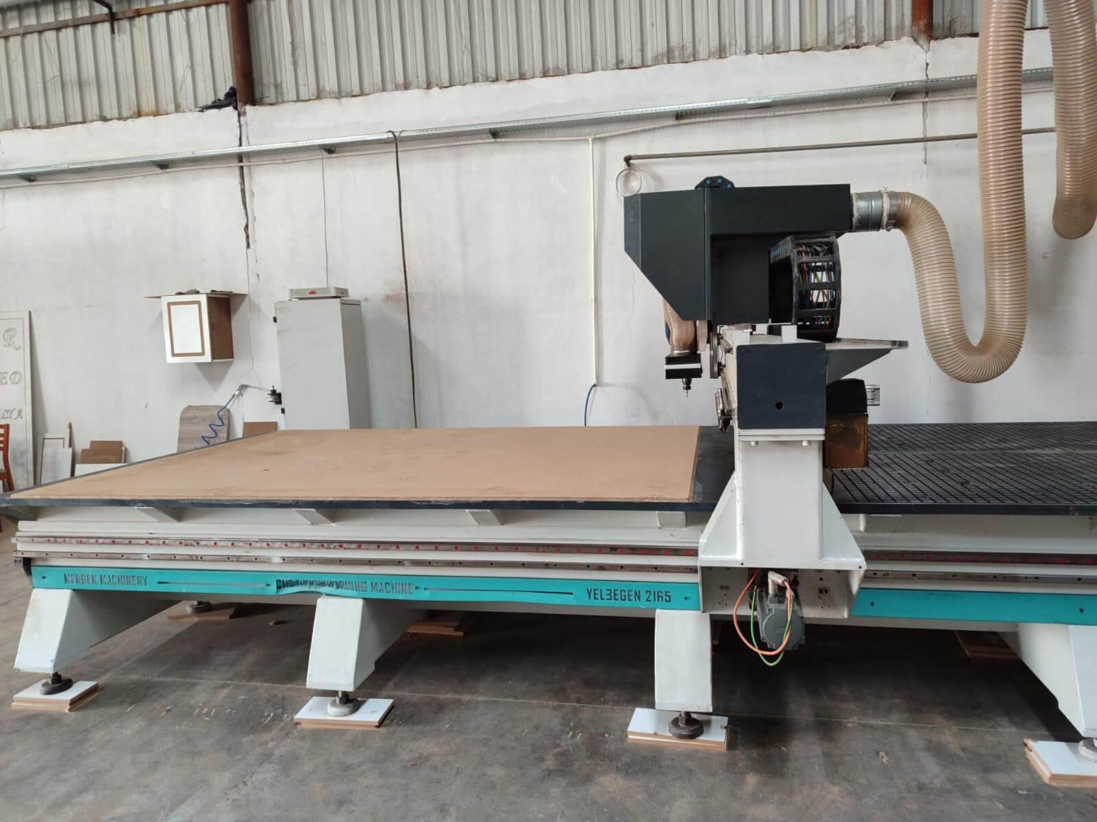 Mergen 2165 Çift Tabla Cnc Makinesi (2017)