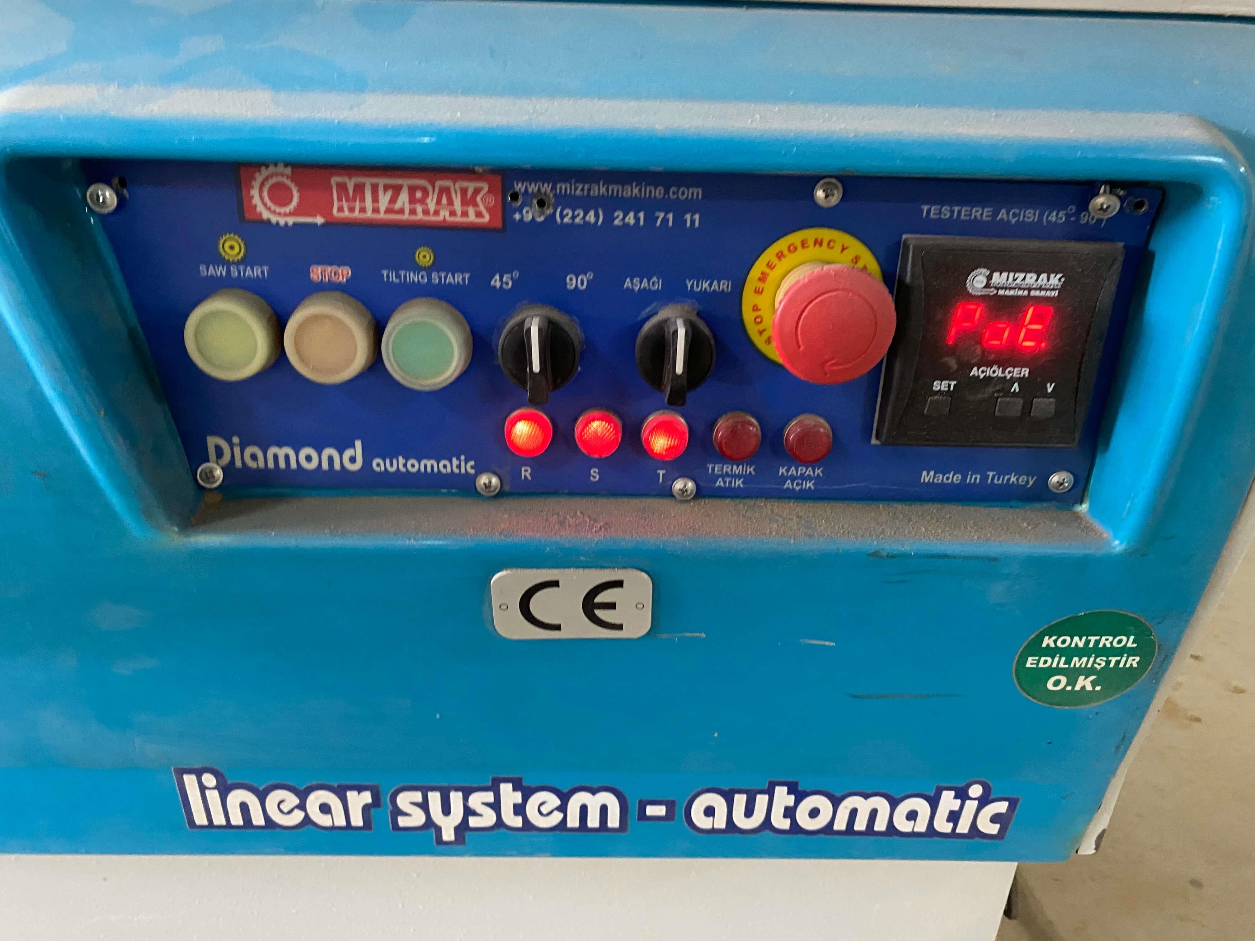 Mızrak Diamond S 3200 Çizicili Yatar Daire Makinesi (2016)