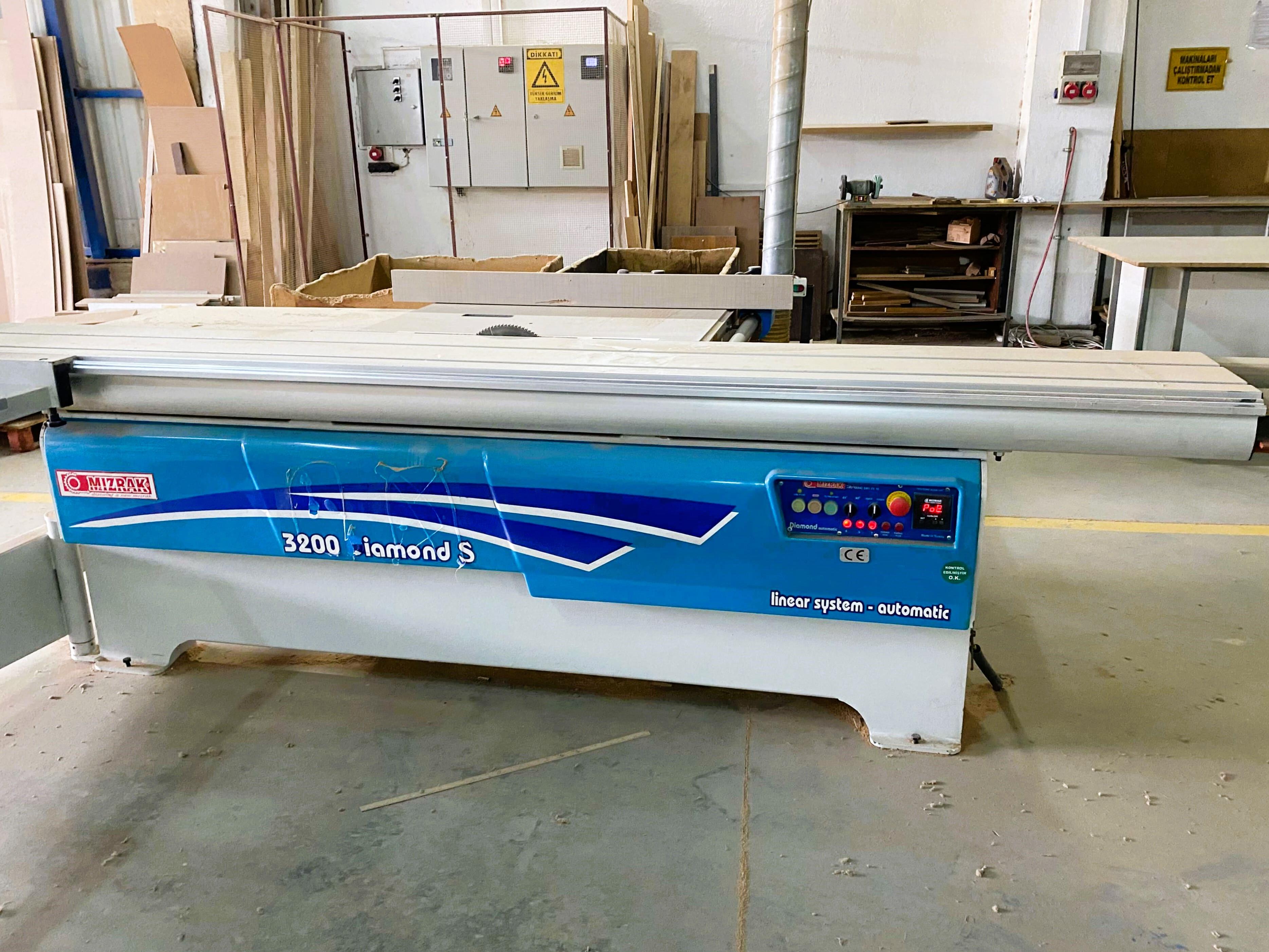 Mızrak Diamond S 3200 Çizicili Yatar Daire Makinesi (2016)