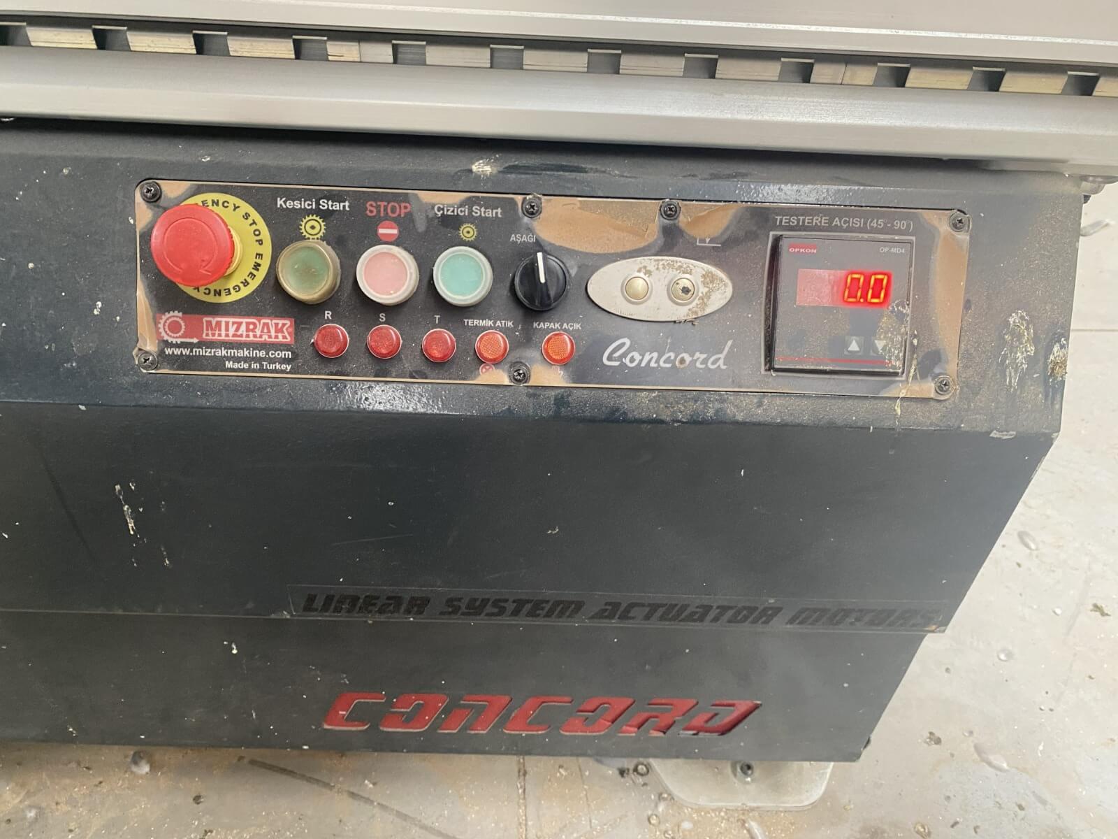 Mızrak Mzk 3200 Concord Ce Safe Çizicili Yatar Daire Makinesi (2021)